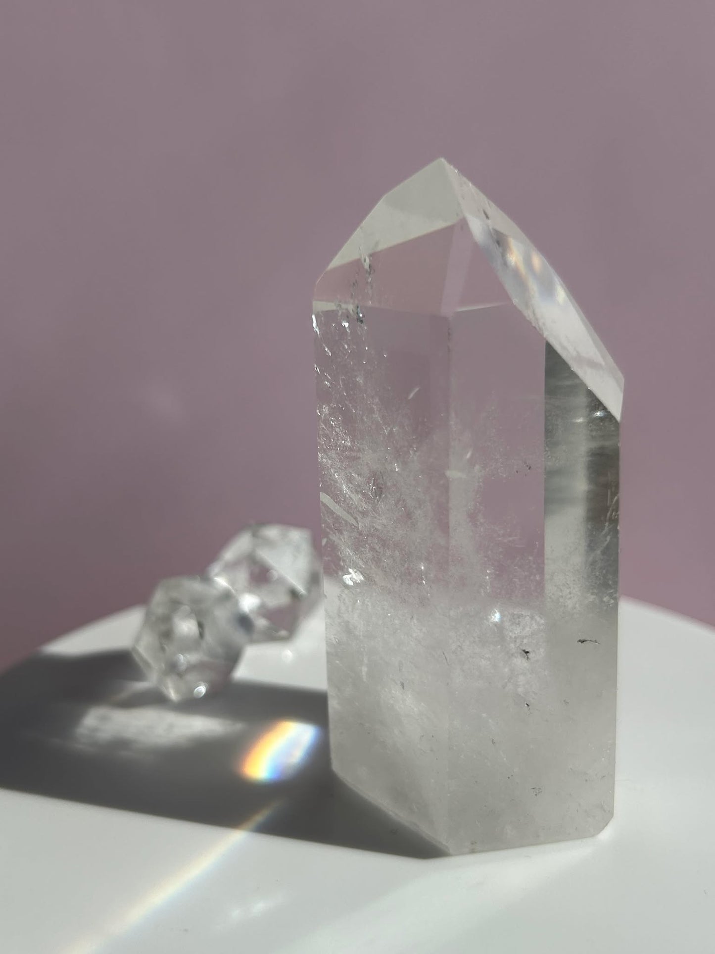 Natural Clear Quartz Point - Energy Healing Umplifyer of dreams and Intentions.