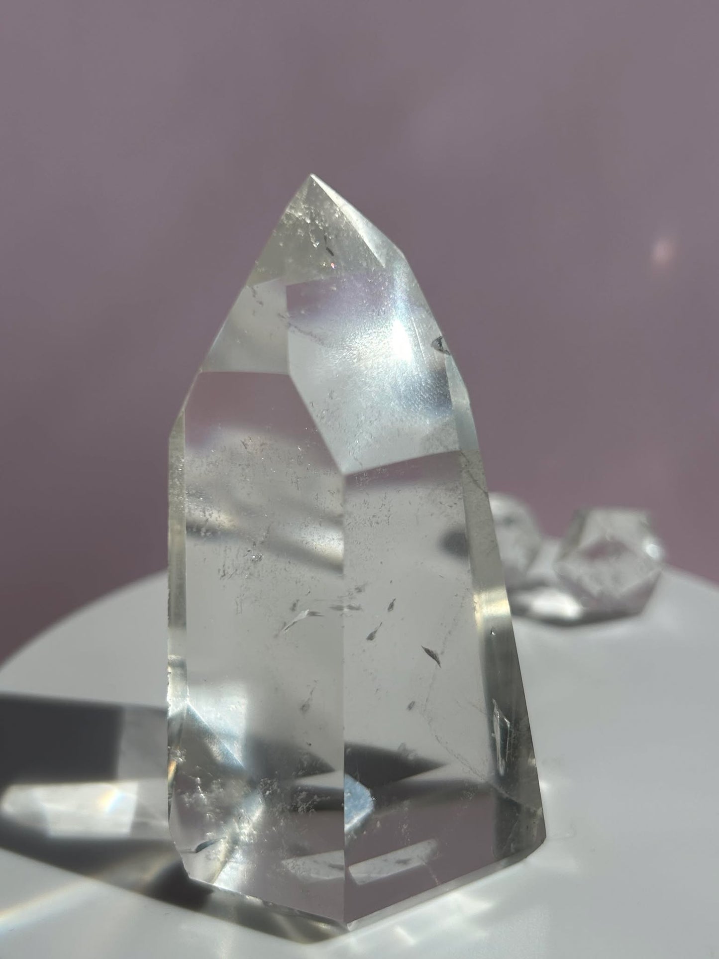 Natural Clear Quartz Point - Energy Healing Umplifyer of dreams and Intentions.