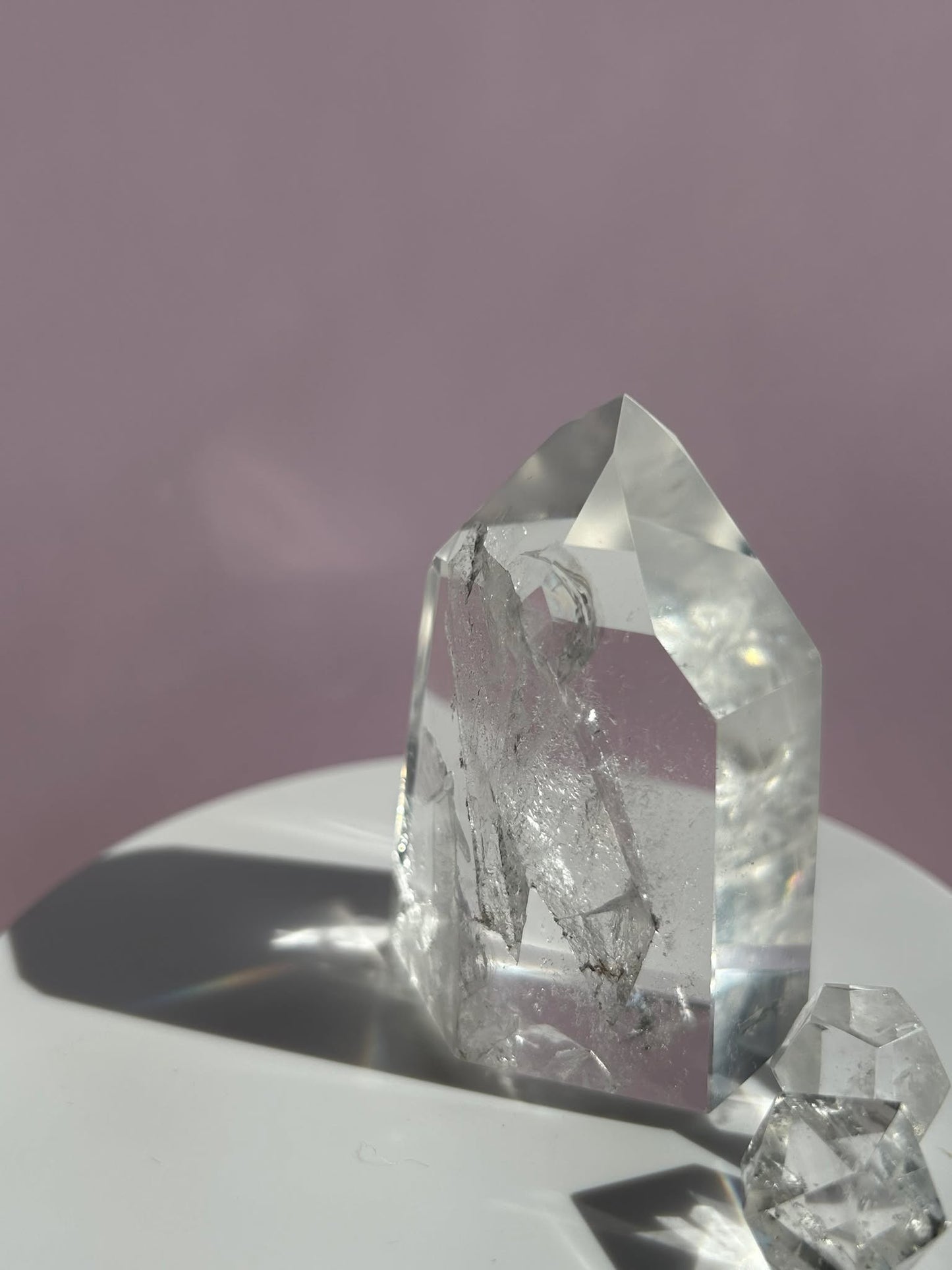 Natural Clear Quartz Point - Energy Healing Umplifyer of dreams and Intentions.