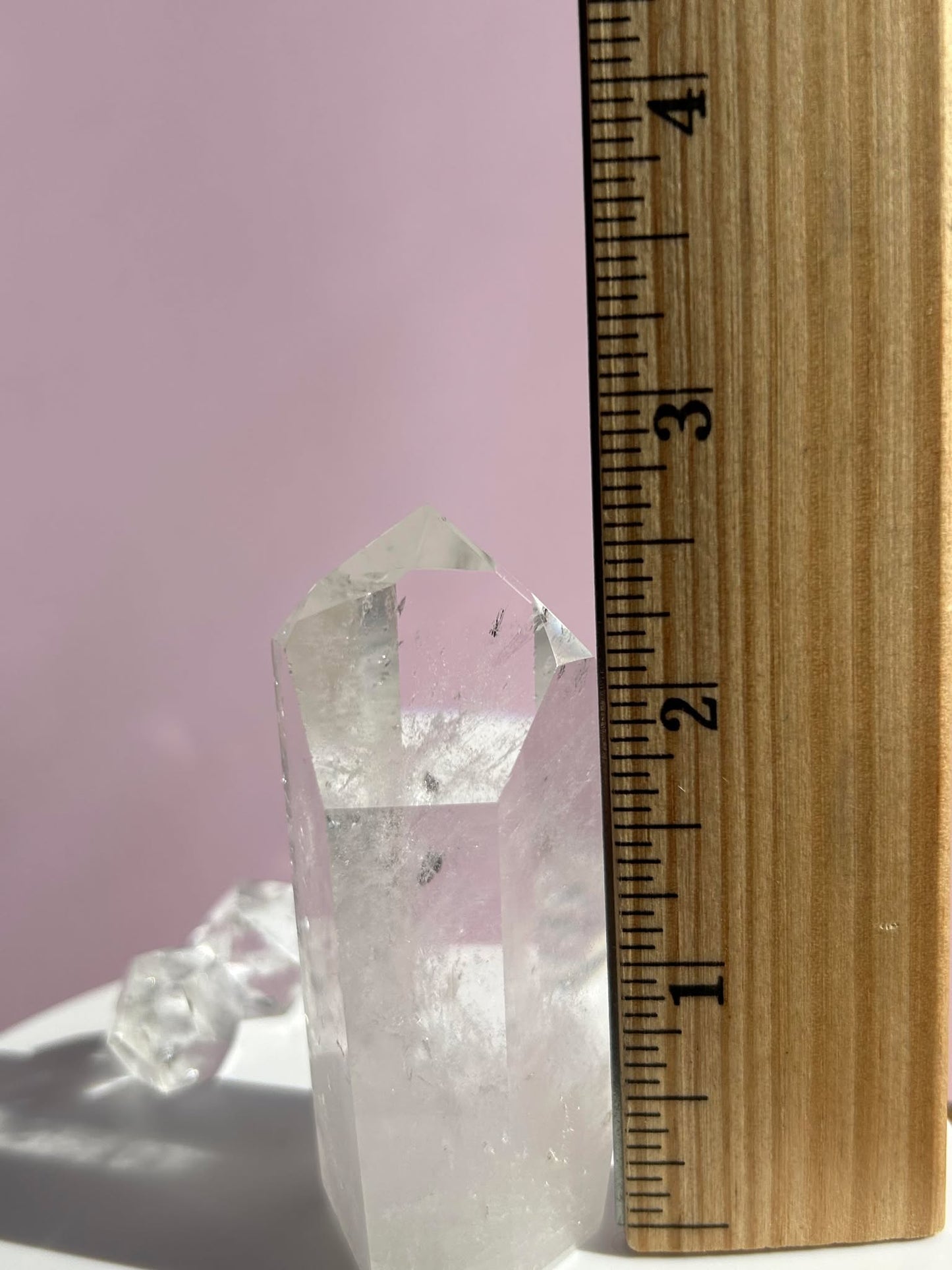 Natural Clear Quartz Point - Energy Healing Umplifyer of dreams and Intentions.