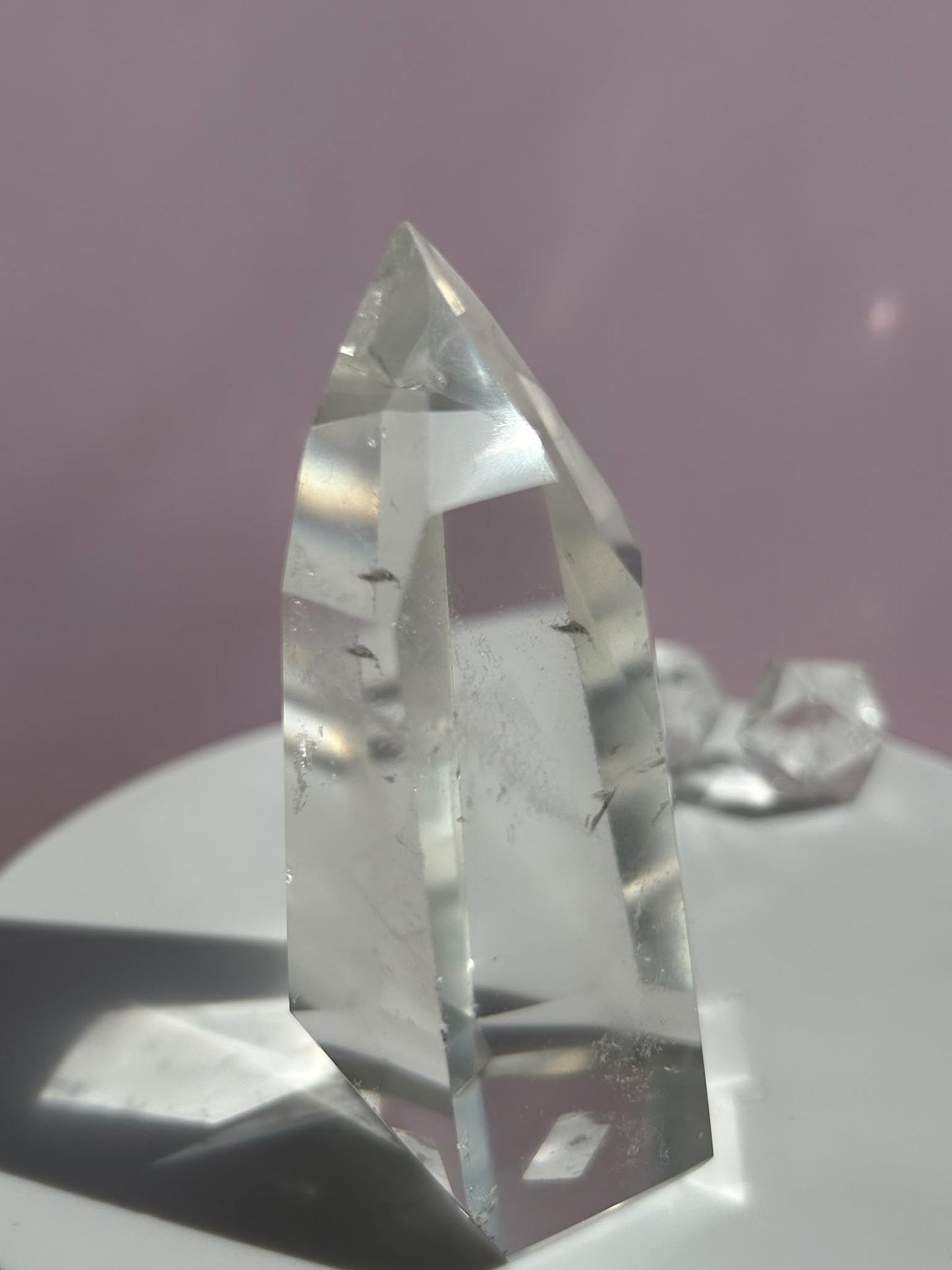 Natural Clear Quartz Point - Energy Healing Umplifyer of dreams and Intentions.
