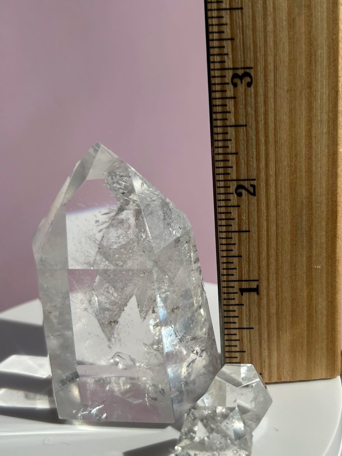 Natural Clear Quartz Point - Energy Healing Umplifyer of dreams and Intentions.