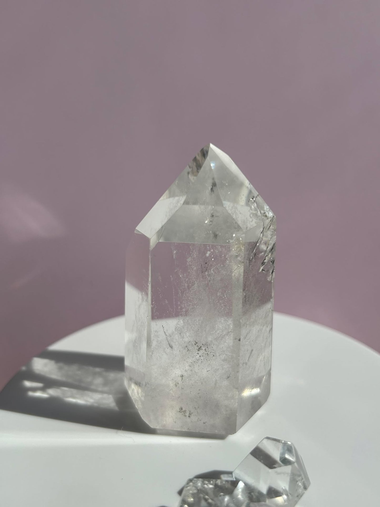 Natural Clear Quartz Point - Energy Healing Umplifyer of dreams and Intentions.
