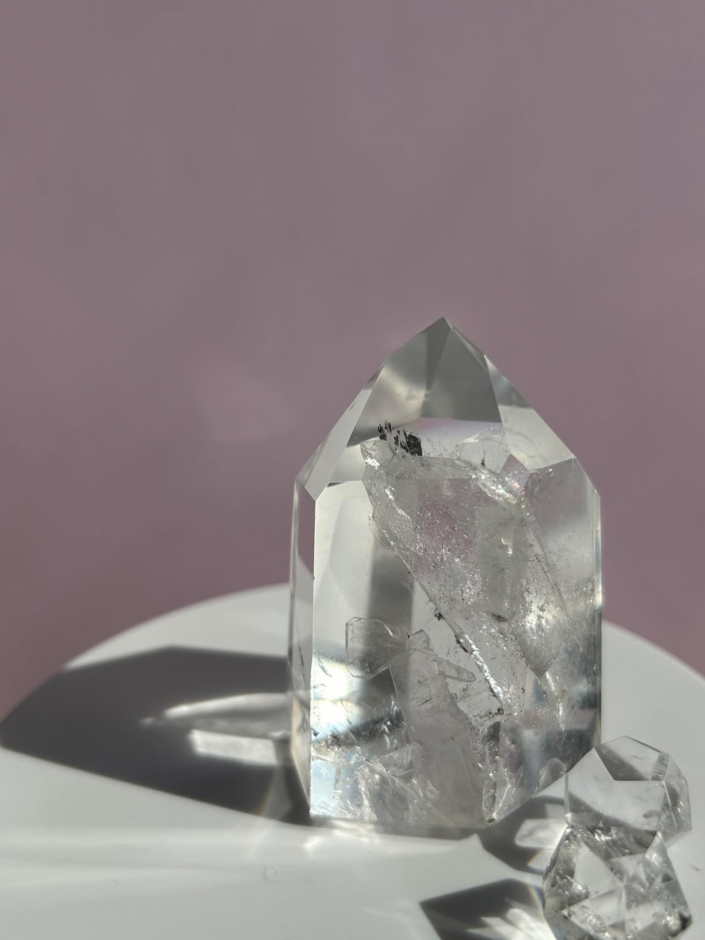 Natural Clear Quartz Point - Energy Healing Umplifyer of dreams and Intentions.