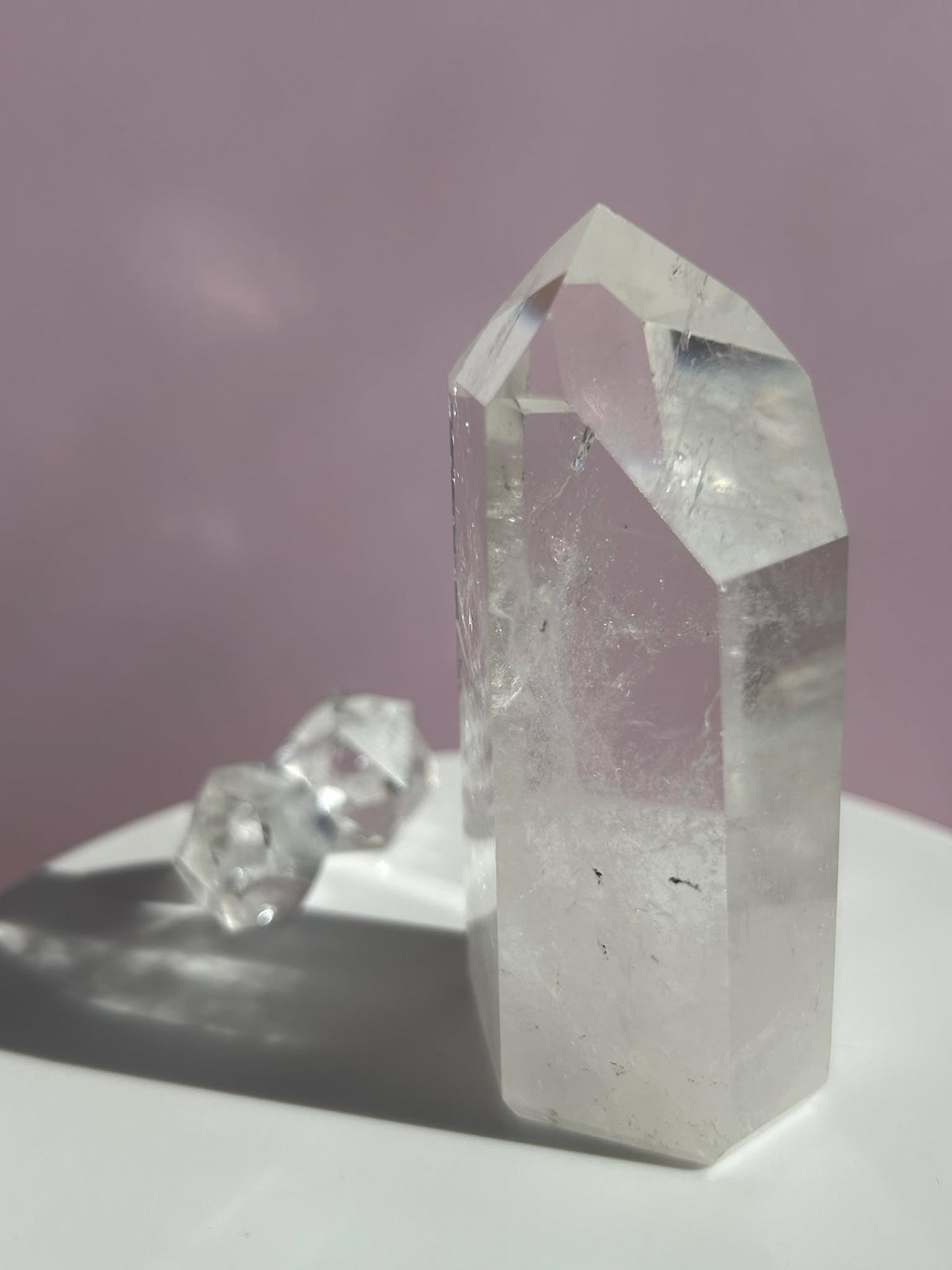 Natural Clear Quartz Point - Energy Healing Umplifyer of dreams and Intentions.