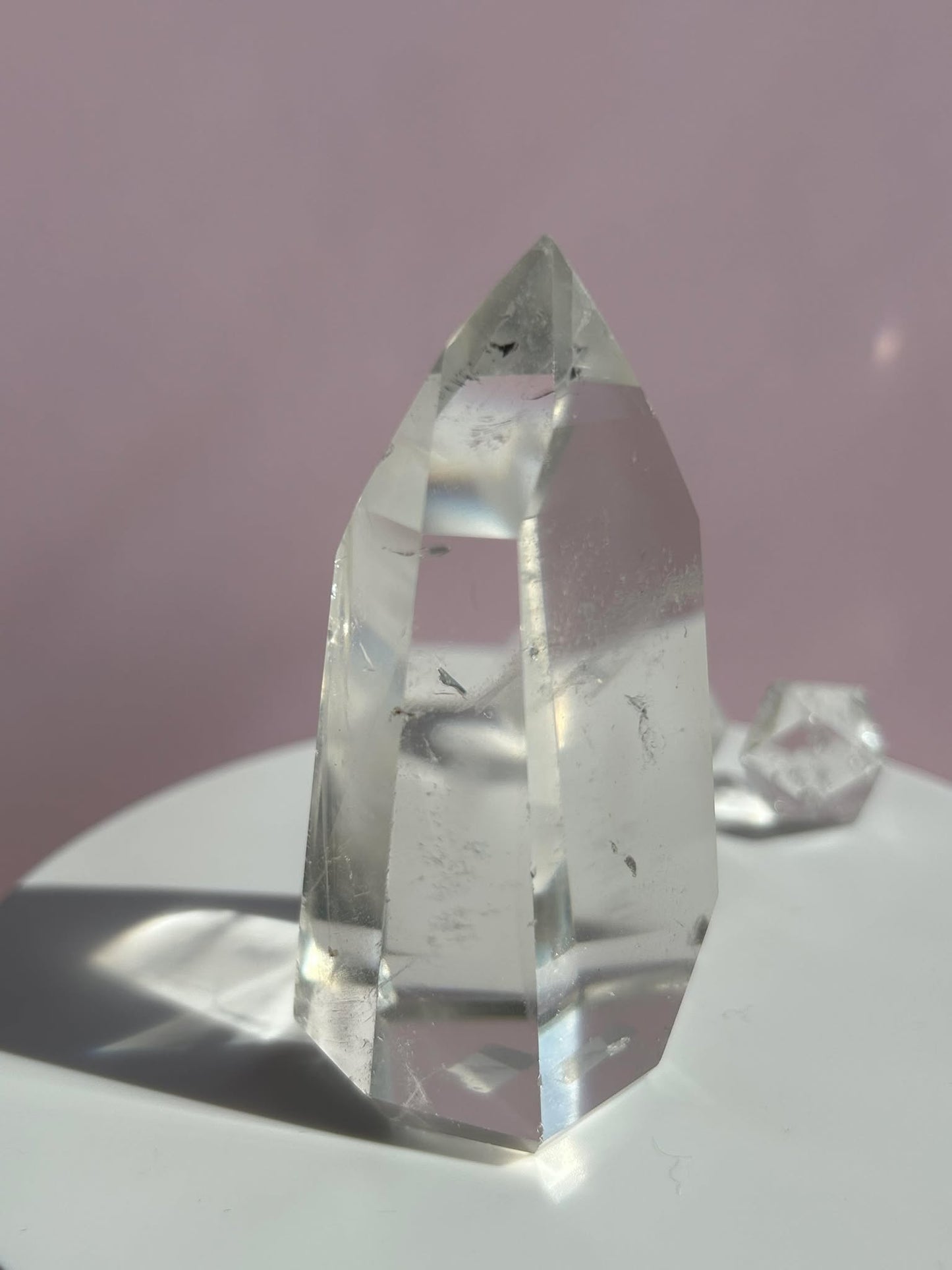 Natural Clear Quartz Point - Energy Healing Umplifyer of dreams and Intentions.