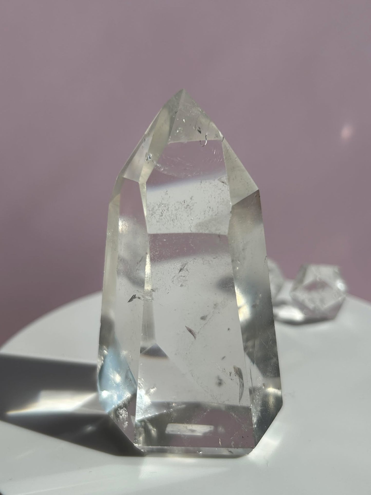 Natural Clear Quartz Point - Energy Healing Umplifyer of dreams and Intentions.