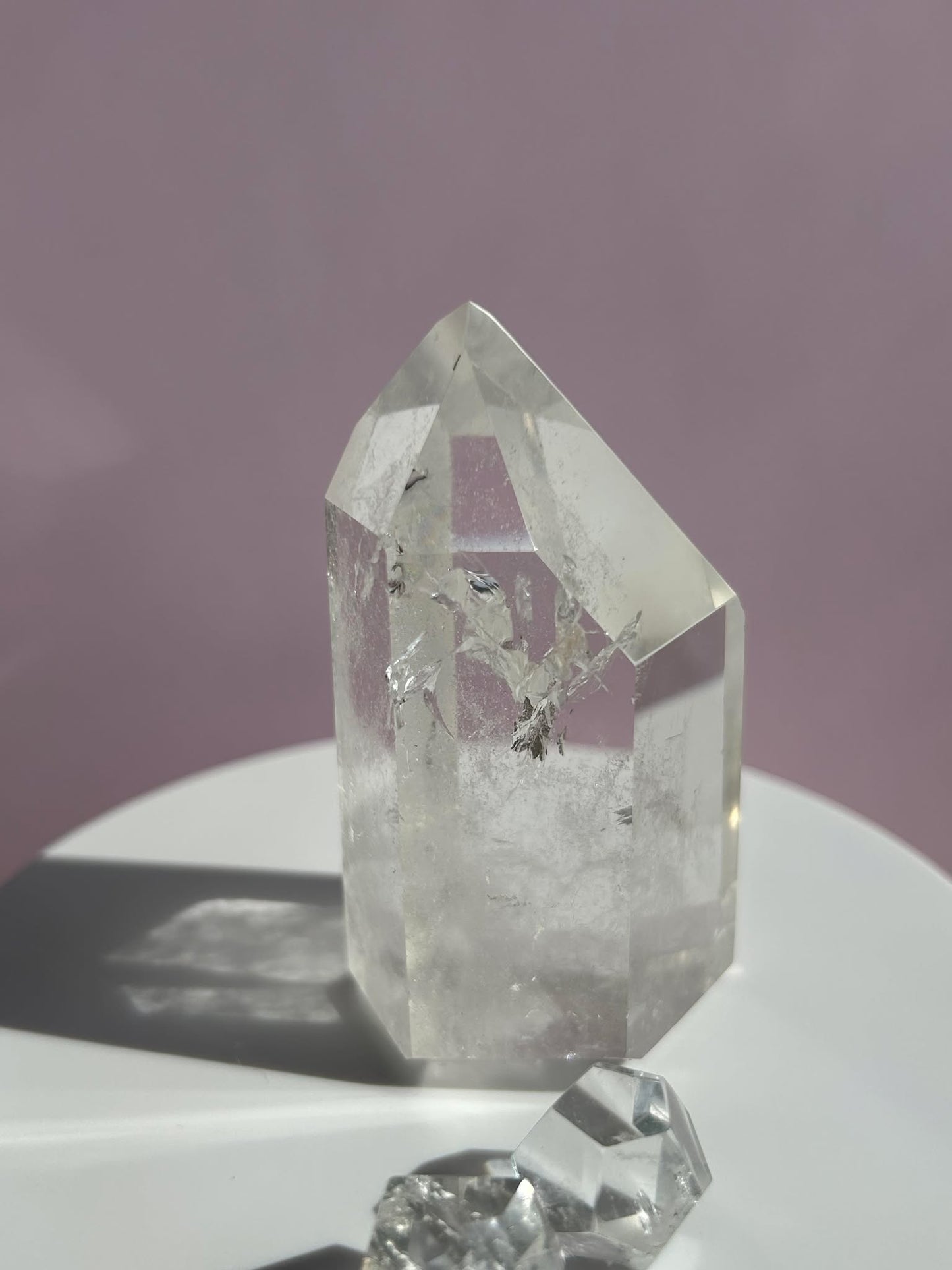 Natural Clear Quartz Point - Energy Healing Umplifyer of dreams and Intentions.