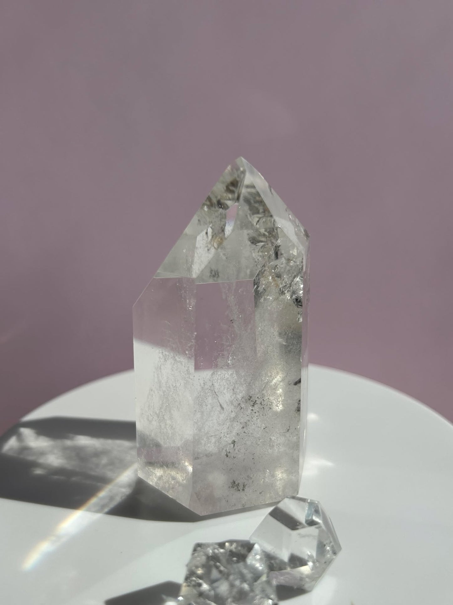 Natural Clear Quartz Point - Energy Healing Umplifyer of dreams and Intentions.