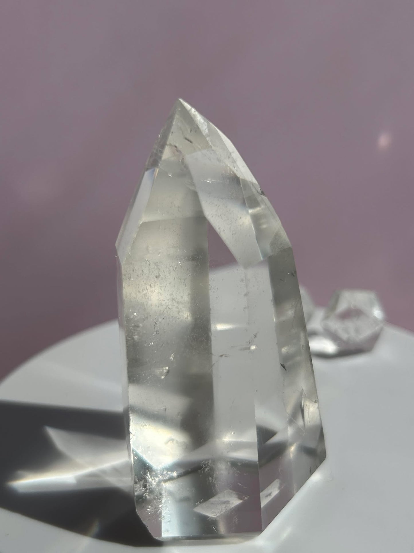 Natural Clear Quartz Point - Energy Healing Umplifyer of dreams and Intentions.