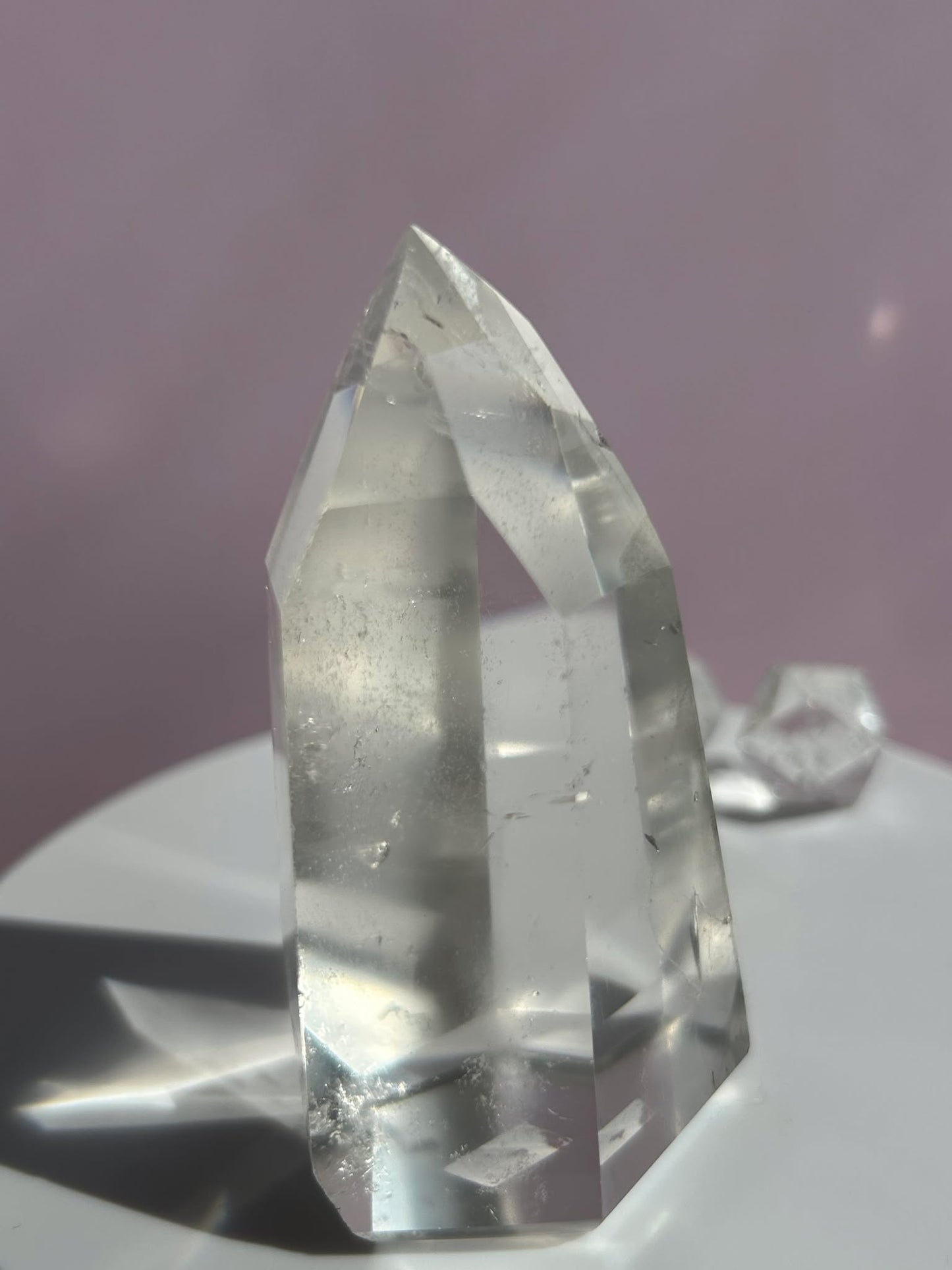 Natural Clear Quartz Point - Energy Healing Umplifyer of dreams and Intentions.