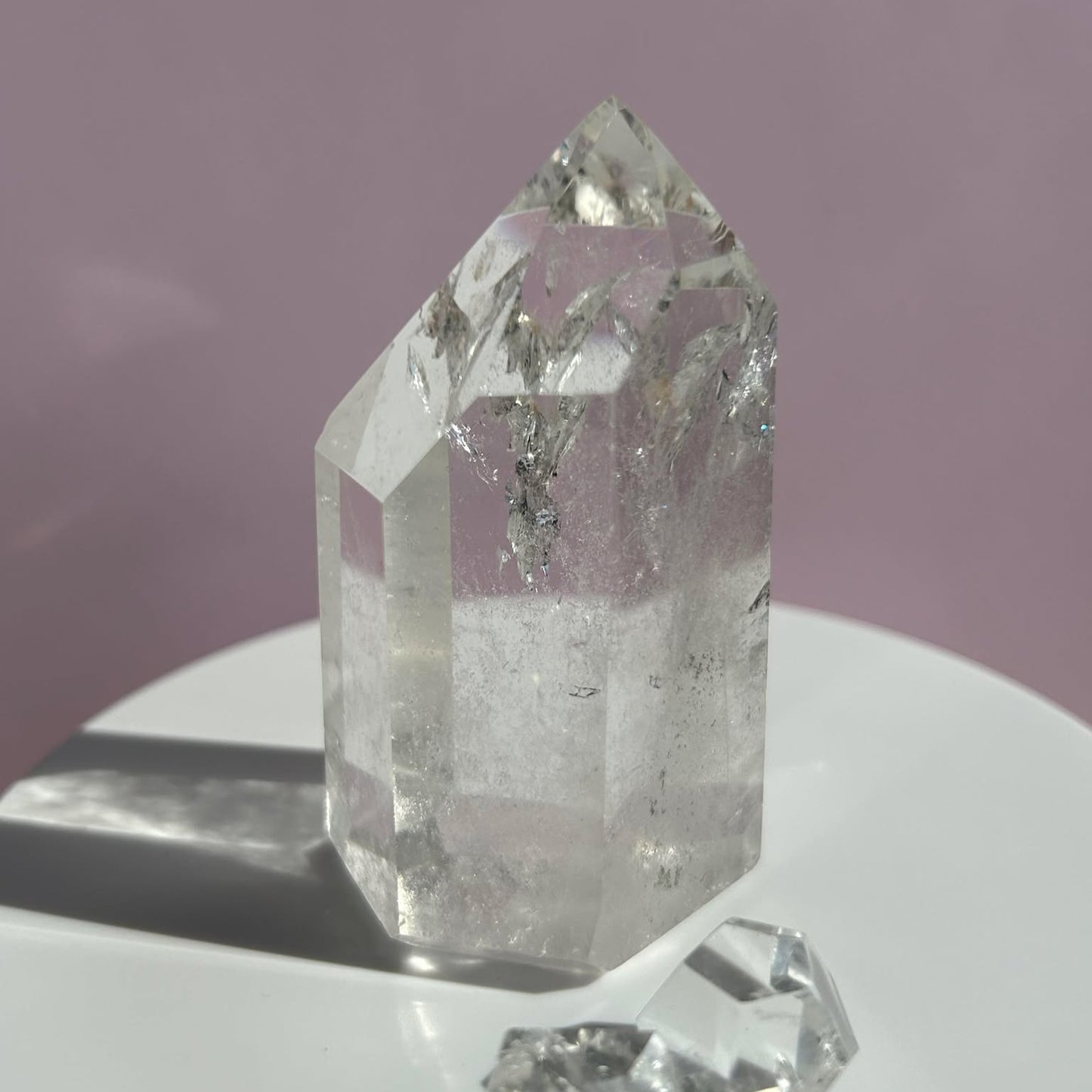 Natural Clear Quartz Point - Energy Healing Umplifyer of dreams and Intentions.