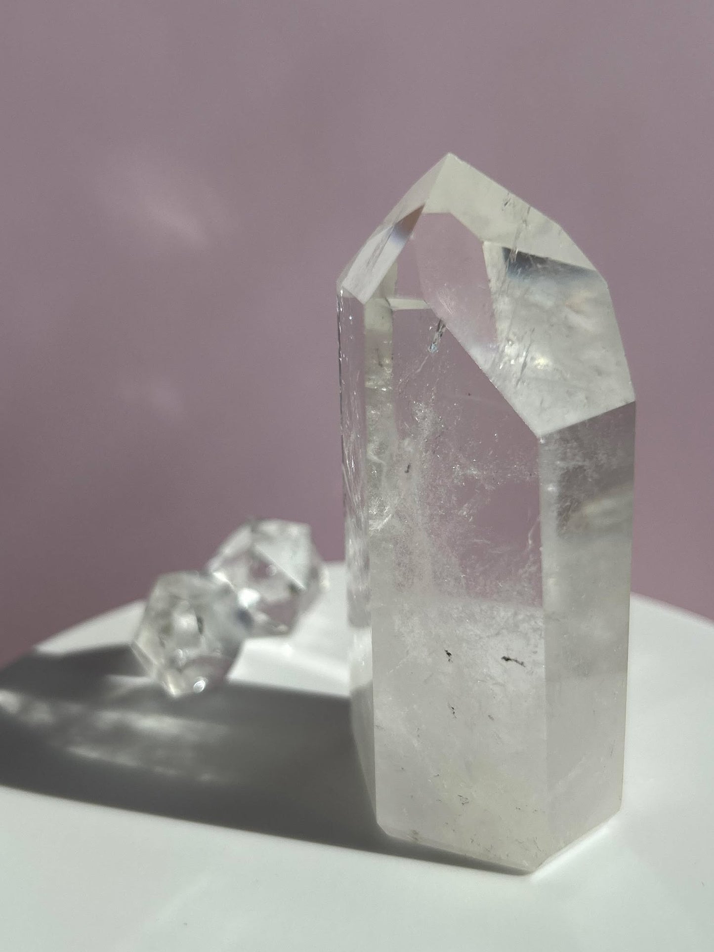 Natural Clear Quartz Point - Energy Healing Umplifyer of dreams and Intentions.
