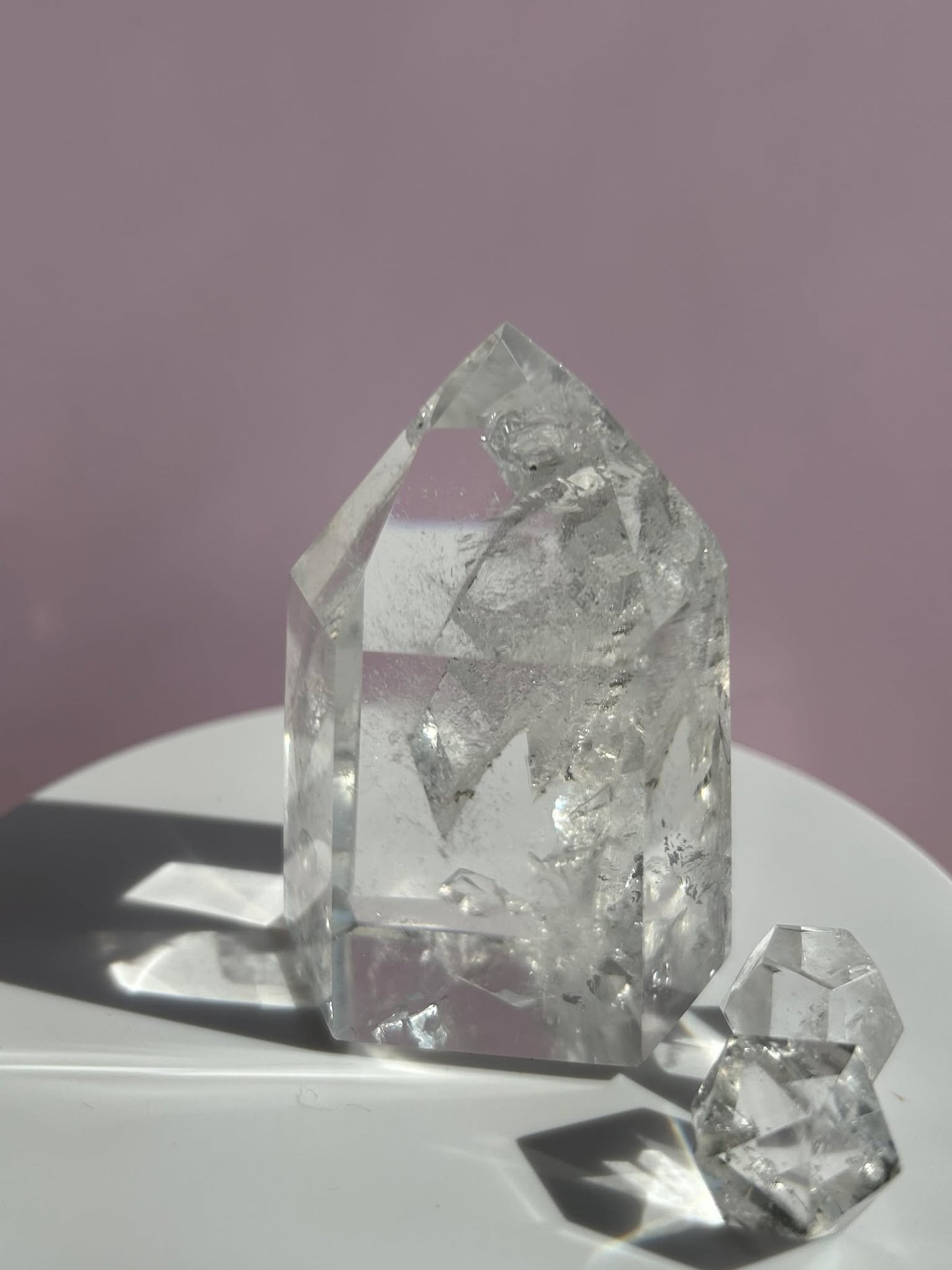 Natural Clear Quartz Point - Energy Healing Umplifyer of dreams and Intentions.