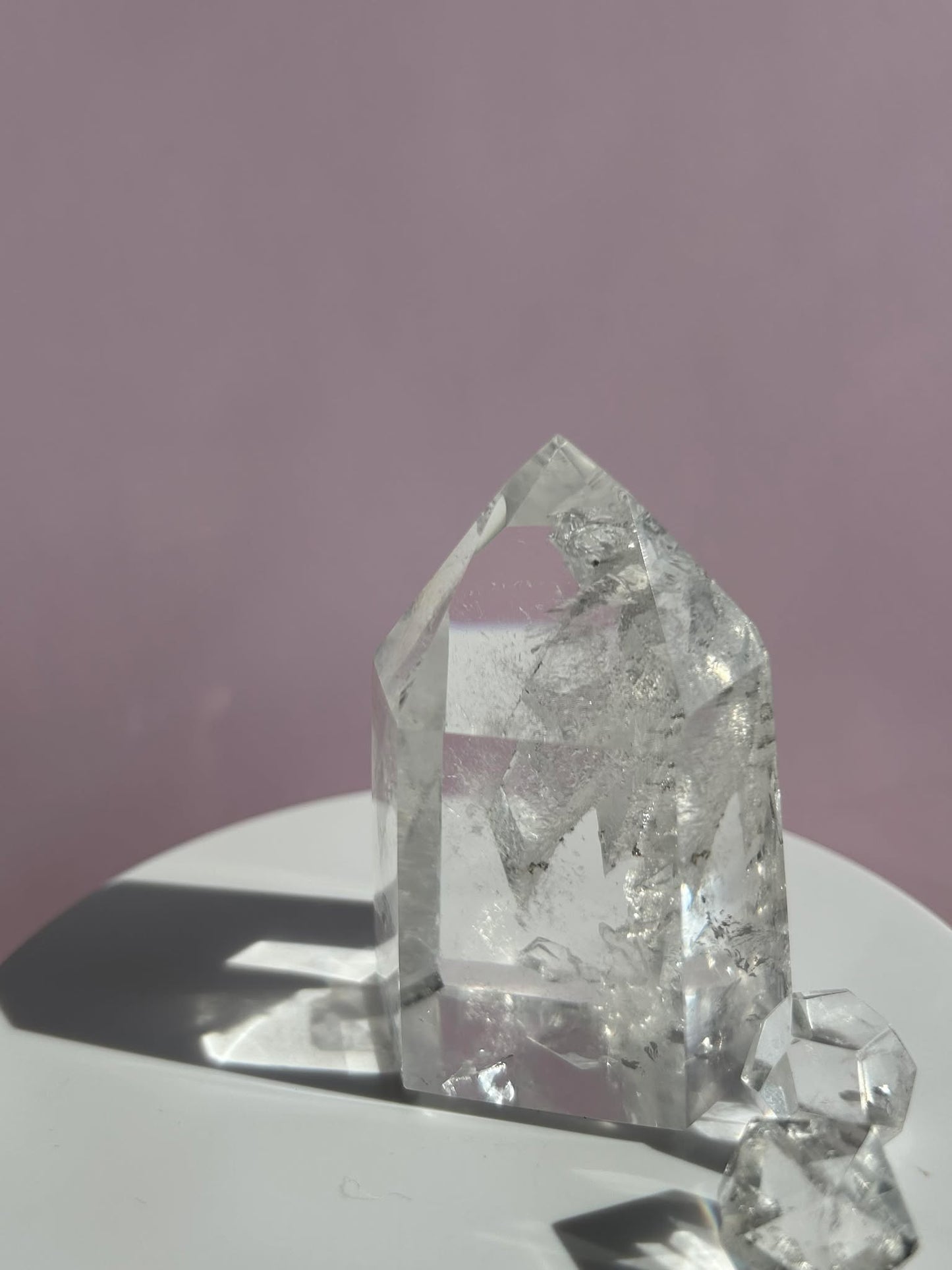 Natural Clear Quartz Point - Energy Healing Umplifyer of dreams and Intentions.