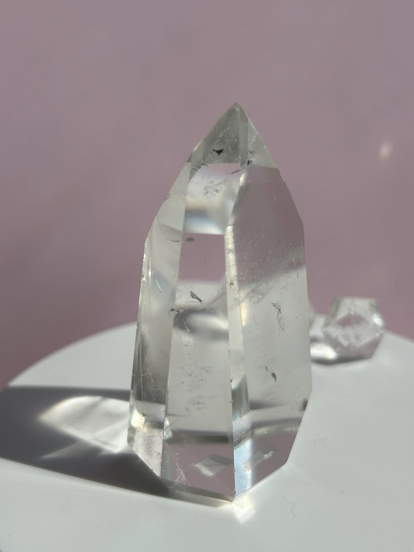 Natural Clear Quartz Point - Energy Healing Umplifyer of dreams and Intentions.