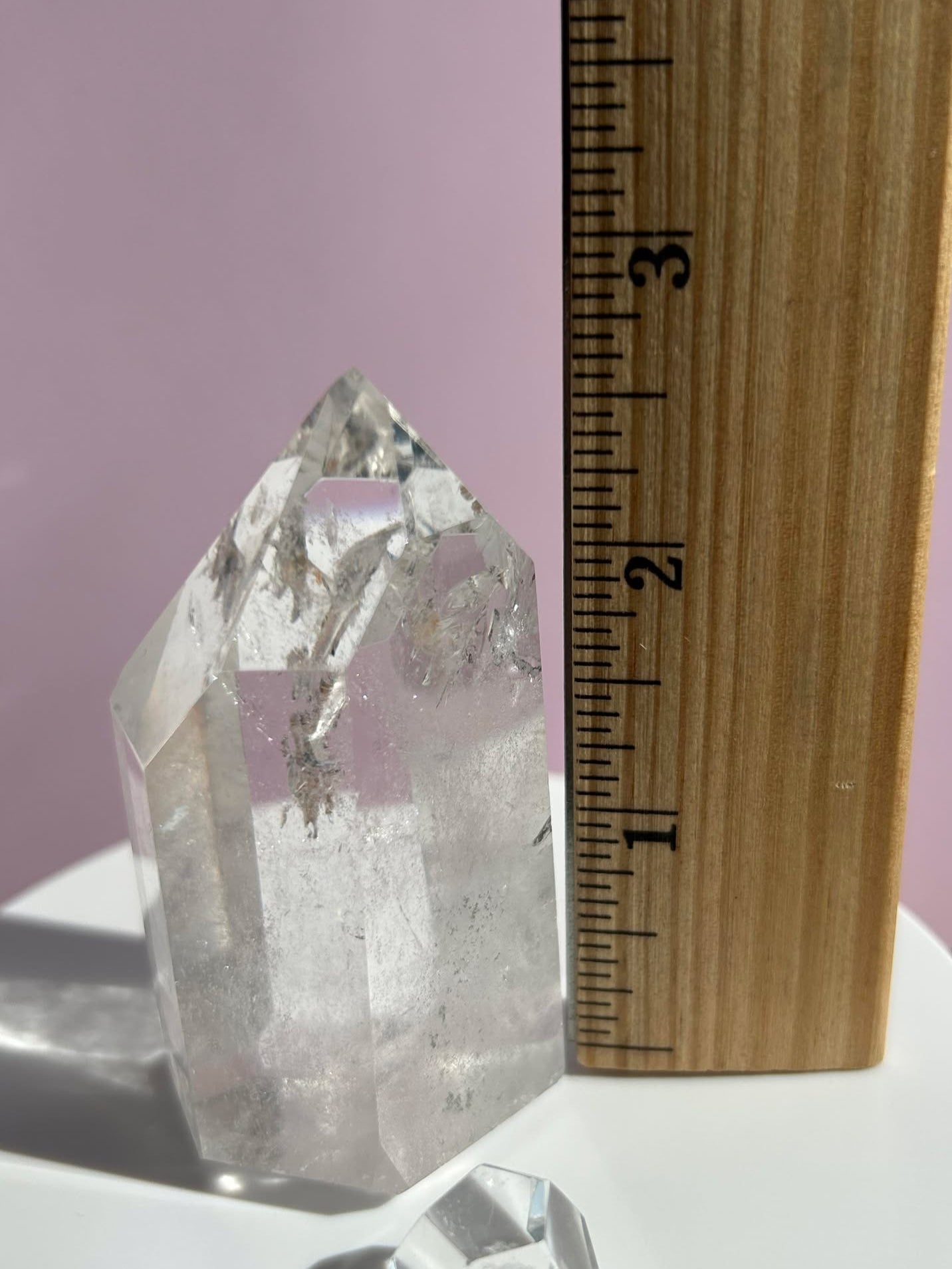 Natural Clear Quartz Point - Energy Healing Umplifyer of dreams and Intentions.