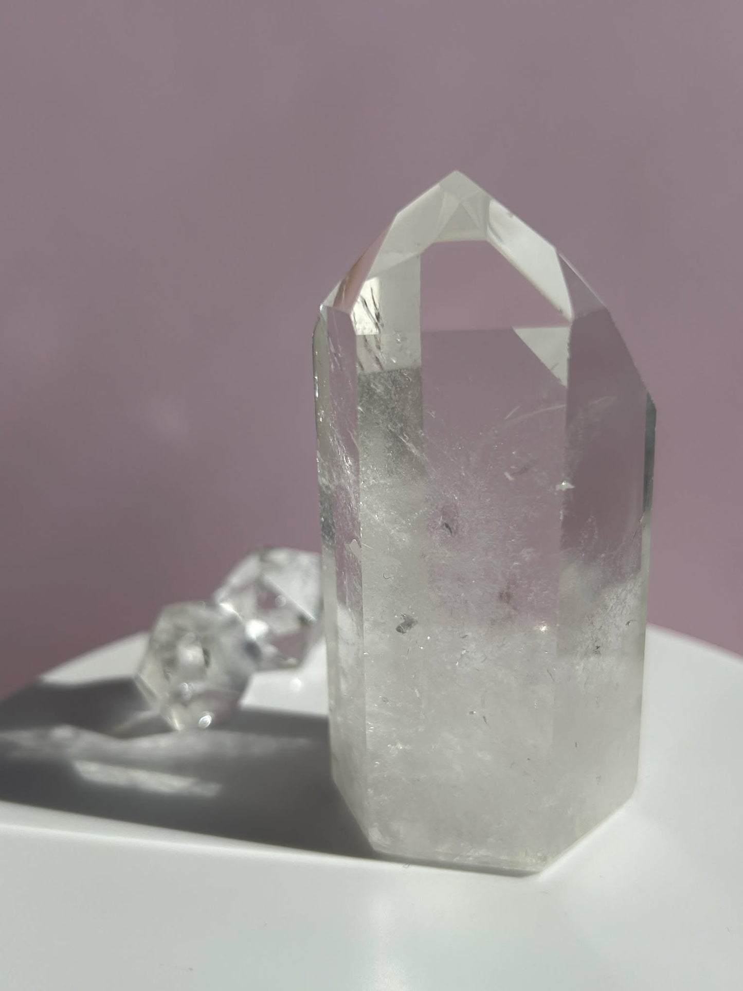 Natural Clear Quartz Point - Energy Healing Umplifyer of dreams and Intentions.
