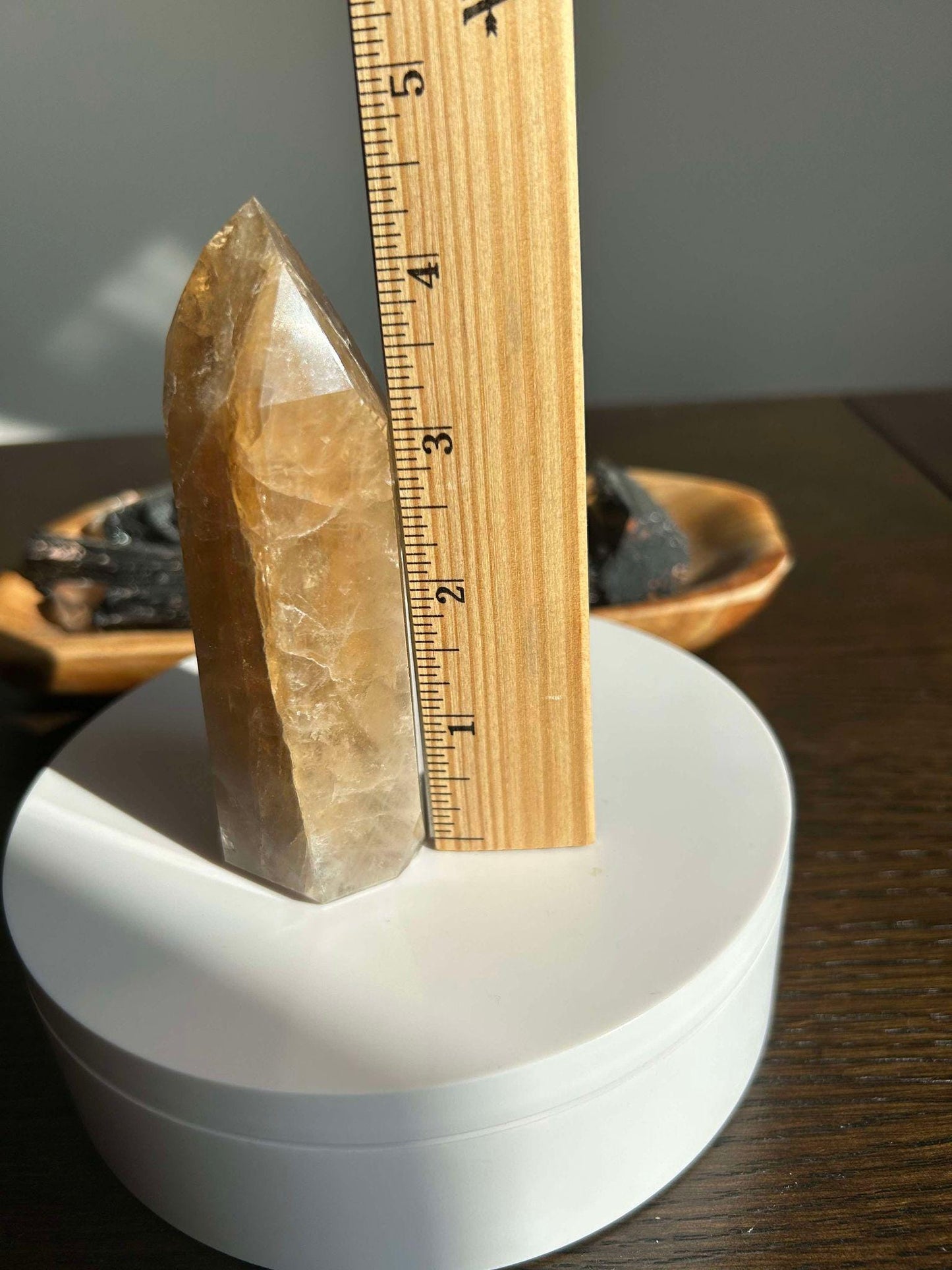 Citrine Crystal Point Feng Shui Solar Plexus November Scorpio Crystal Natural Untreated New Business Gift Graduation New Beginning New job