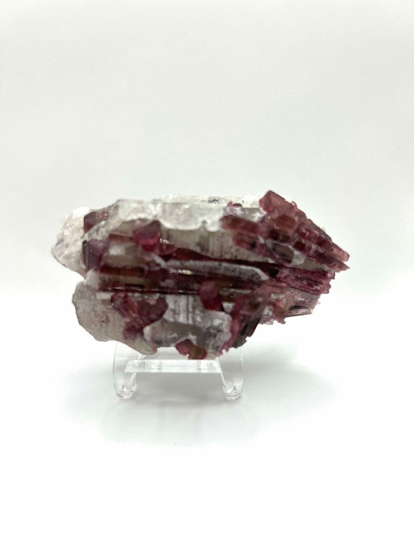 Citrine Pink Tourmaline Feng Shui Solar Plexus Heart Chakra Collector Piece October Crystal Breakup Gift Home Decor New Beginning New love