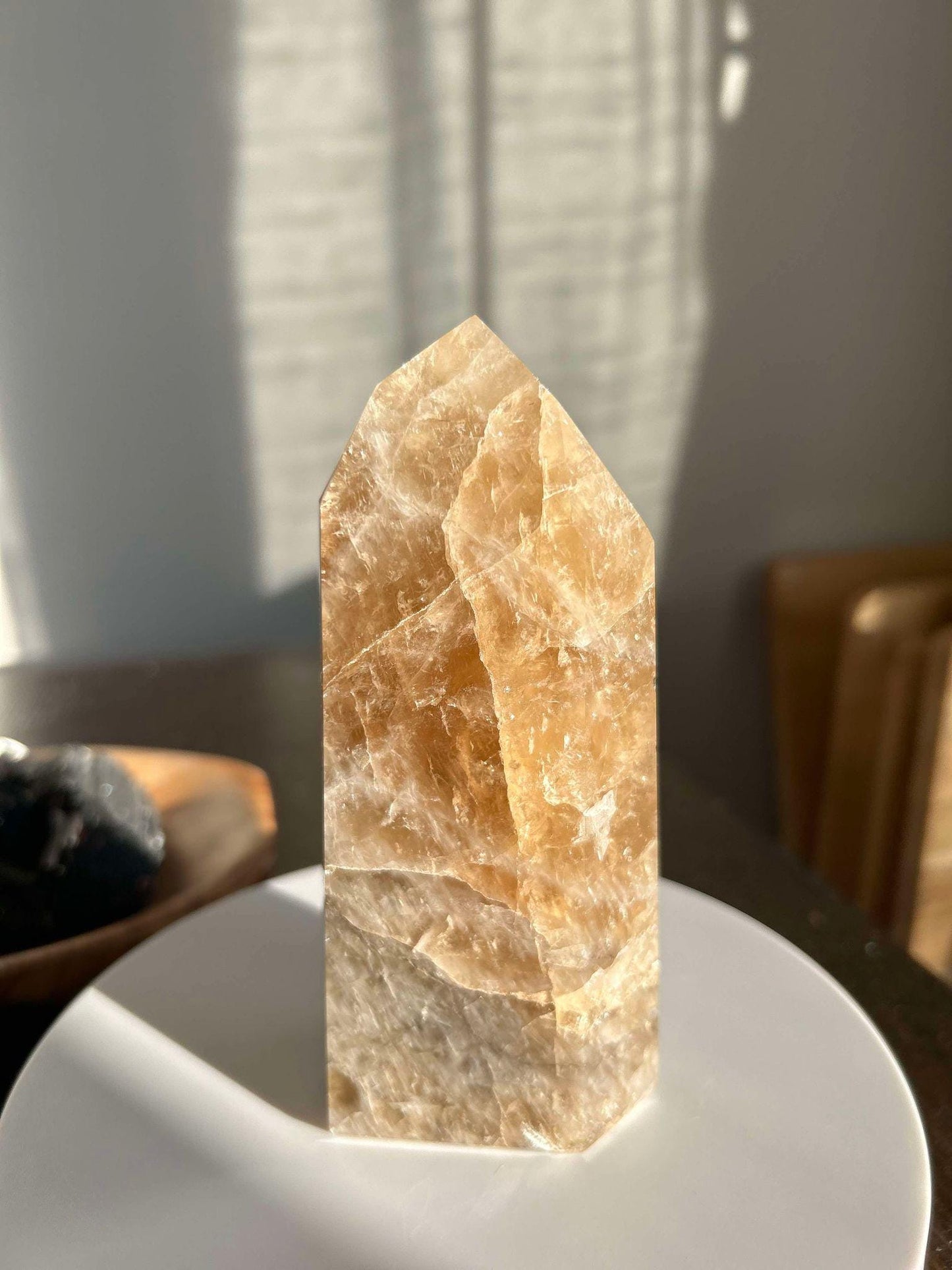 Citrine Crystal Point Feng Shui Solar Plexus November Scorpio Crystal Natural Untreated New Business Gift Graduation New Beginning New job
