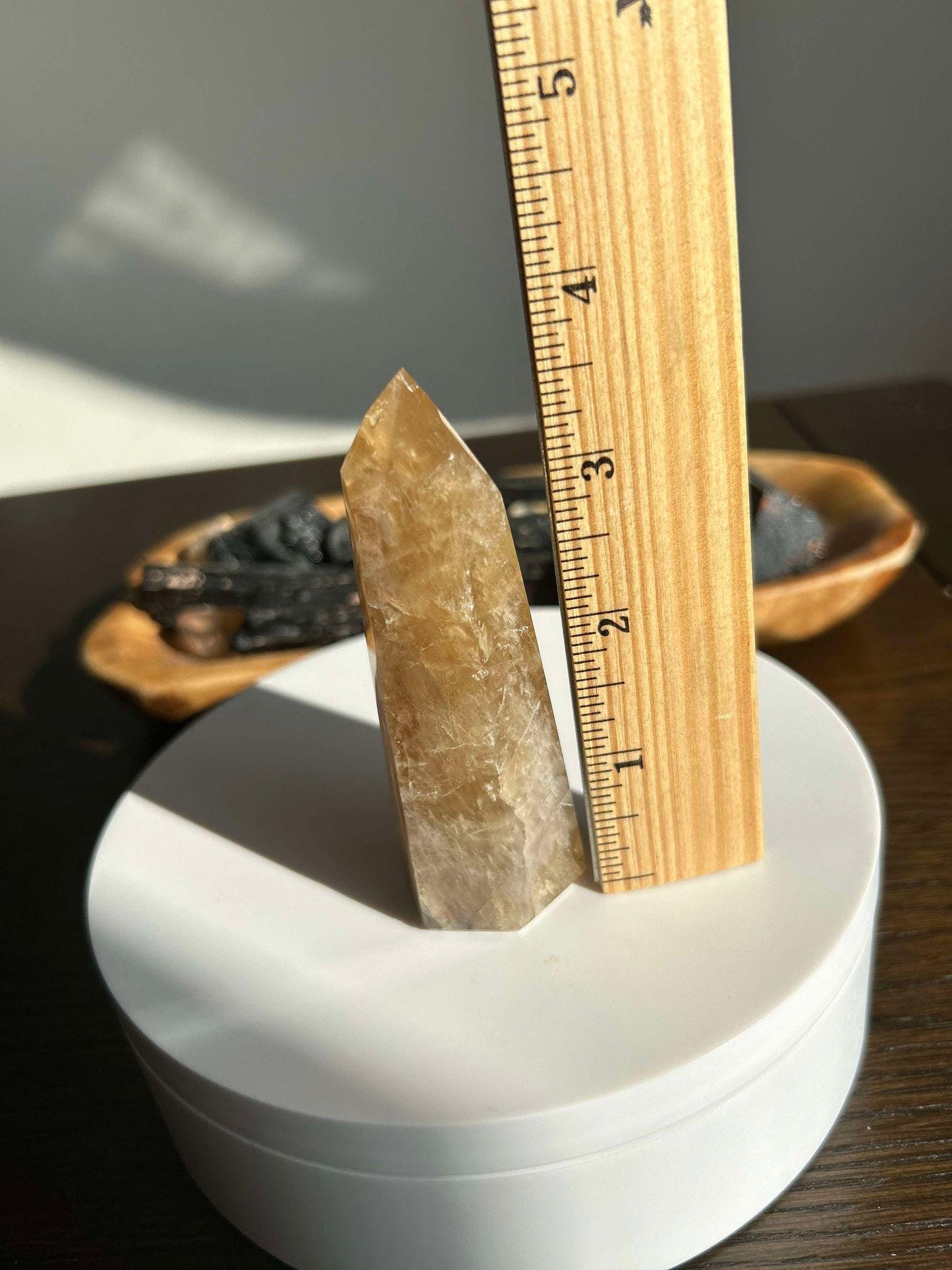 Citrine Crystal Point Feng Shui Solar Plexus November Scorpio Crystal Natural Untreated New Business Gift Graduation New Beginning New job
