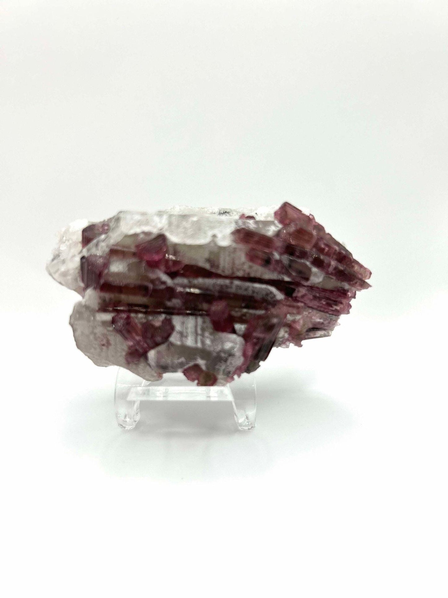 Citrine Pink Tourmaline Feng Shui Solar Plexus Heart Chakra Collector Piece October Crystal Breakup Gift Home Decor New Beginning New love