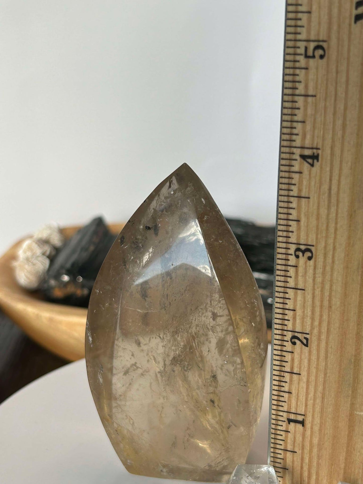 Citrine Crystal Flame Feng Shui Solar Plexus November Scorpio Crystal Natural Untreated New Business Gift Graduation New Beginning New job