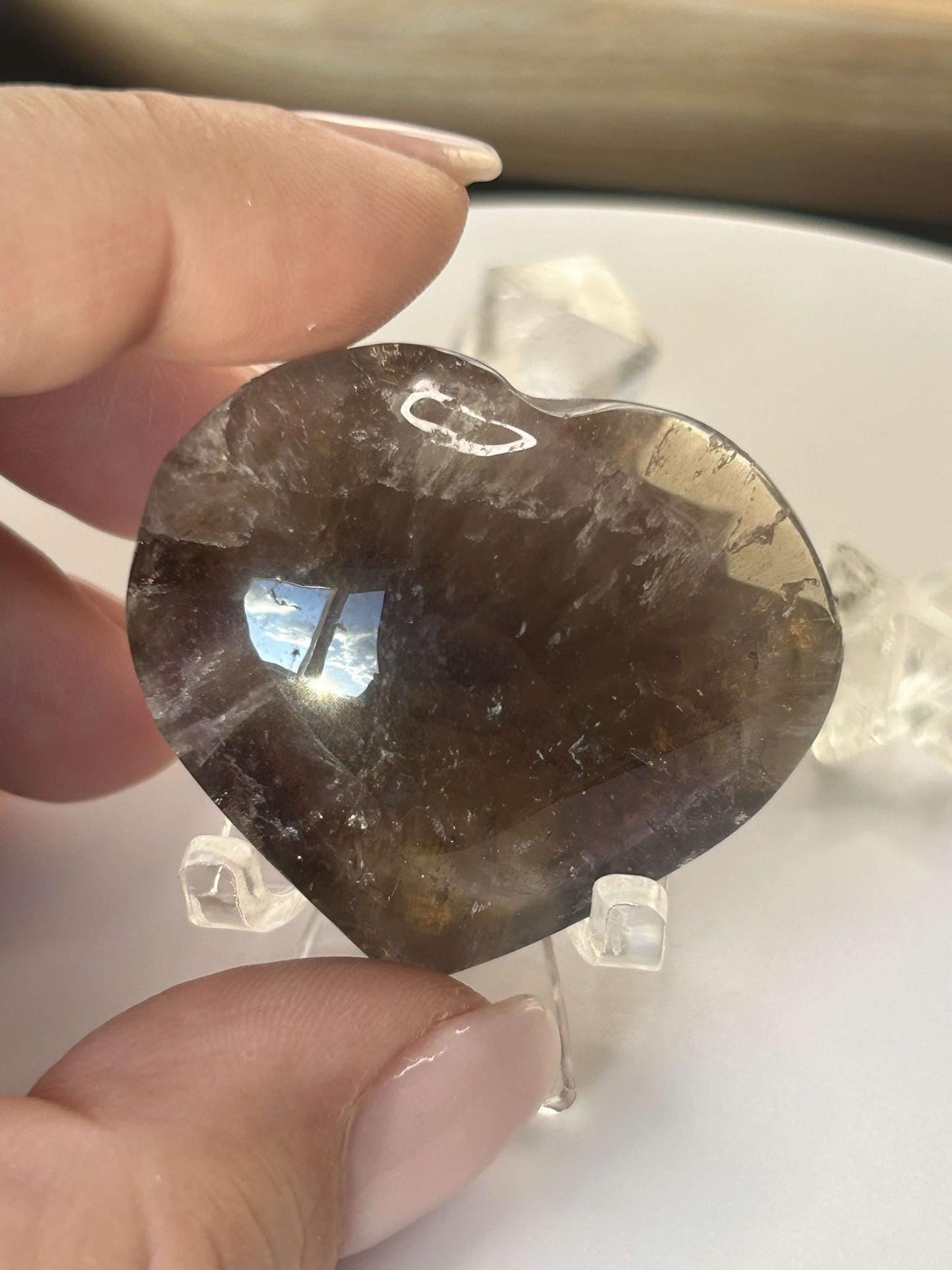 Super Seven Amethyst Cacoxenite Crystal Meditation Stone Crown Chakra Energy Amplifier Reiki Healers Gift Home Decor Spiritual Yogi Gift