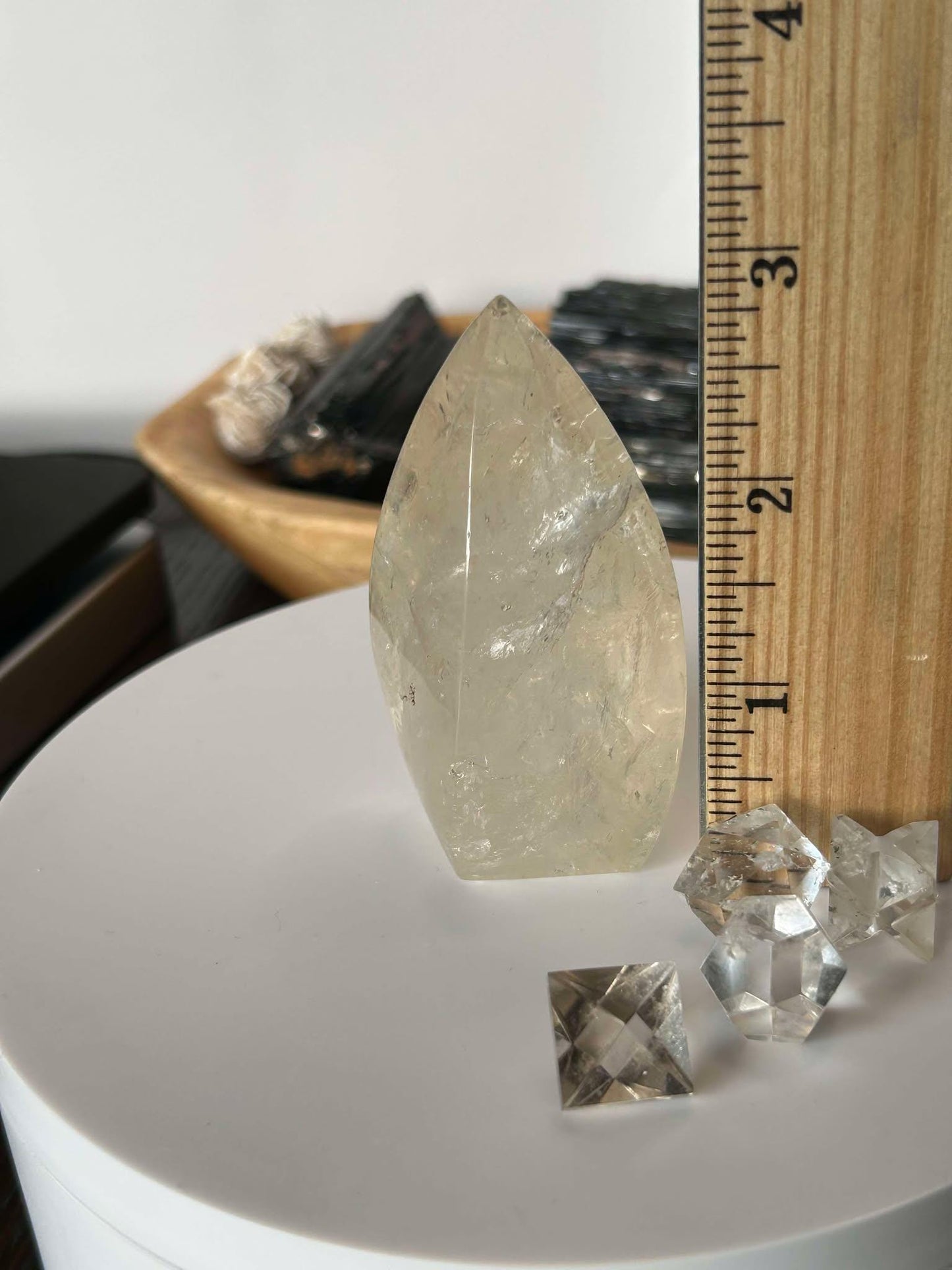 Citrine Crystal Flame Feng Shui Solar Plexus November Scorpio Crystal Natural Untreated New Business Gift Graduation New Beginning New job