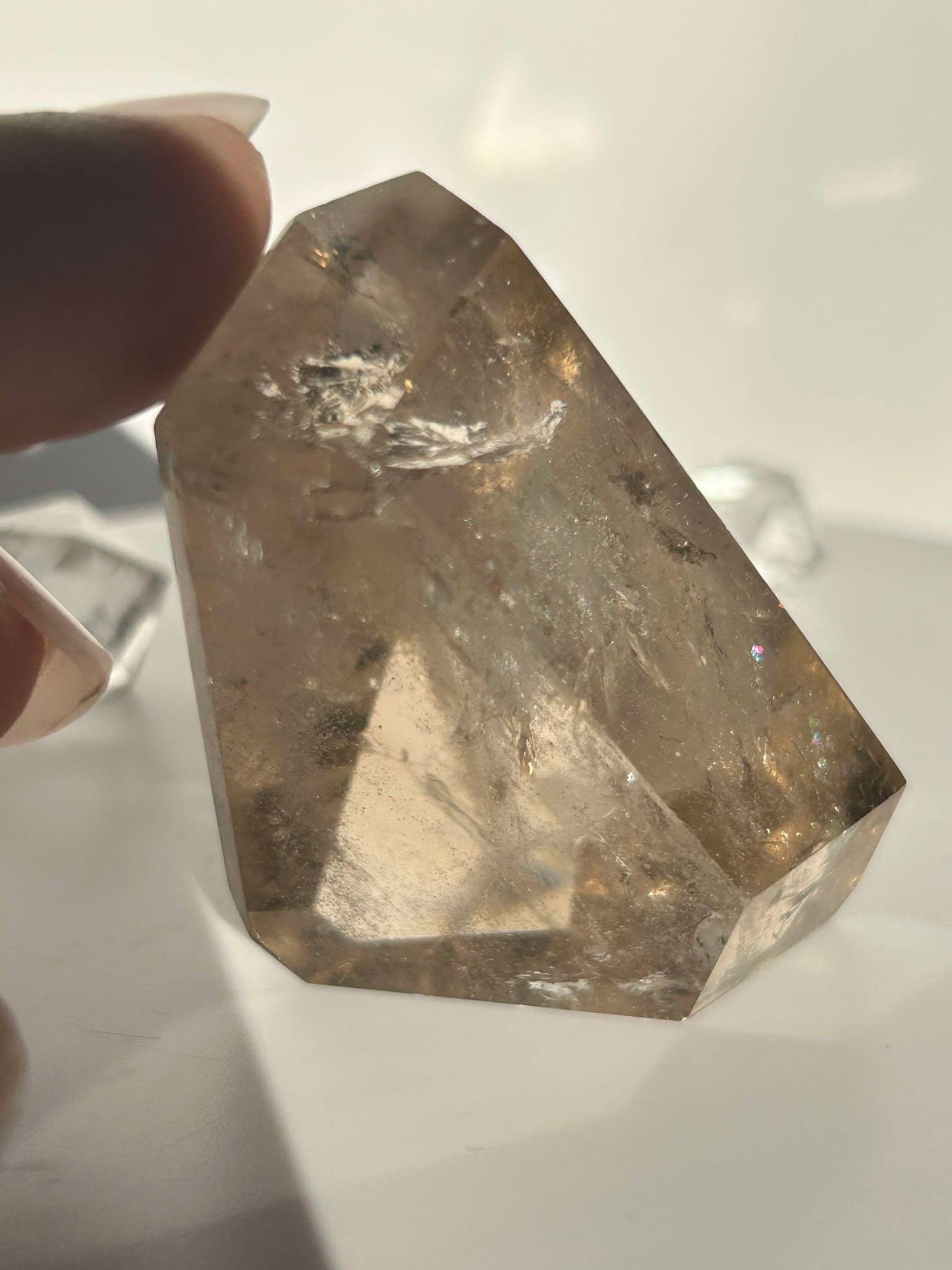 Smokey Quartz Crystal Free Form Root Chakra Gift Home Decor Meditation Feng Shui Home Warming Gift Reiki Crystal Yogi Spiritual Energy Gift