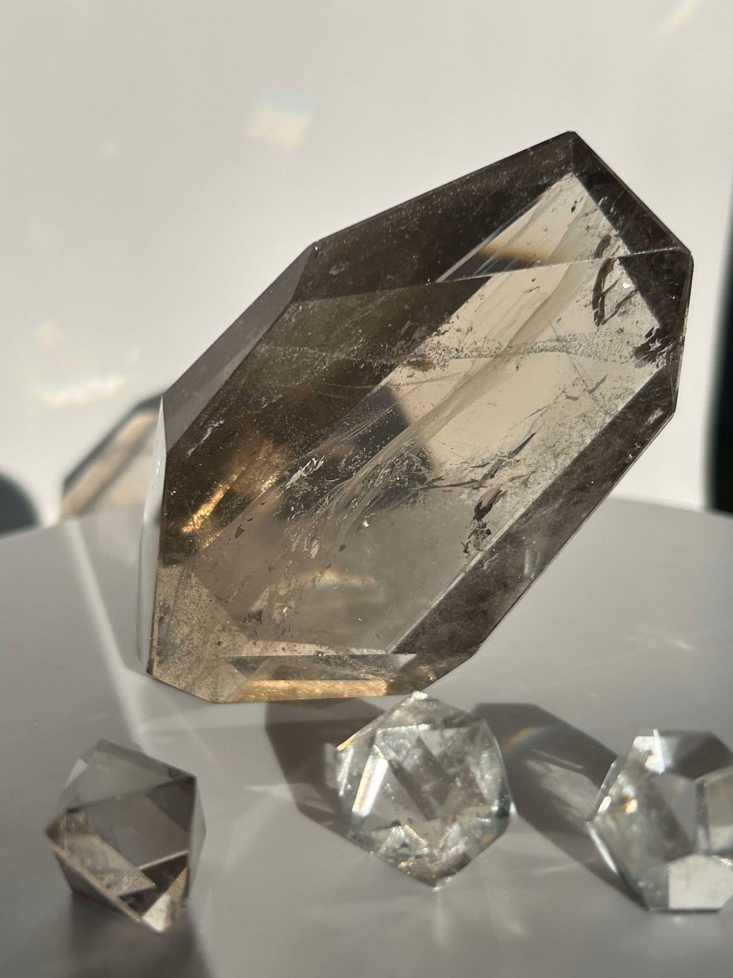Smokey Quartz Crystal Free Form Root Chakra Gift Home Decor Meditation Feng Shui Home Warming Gift Reiki Crystal Yogi Spiritual Energy Gift