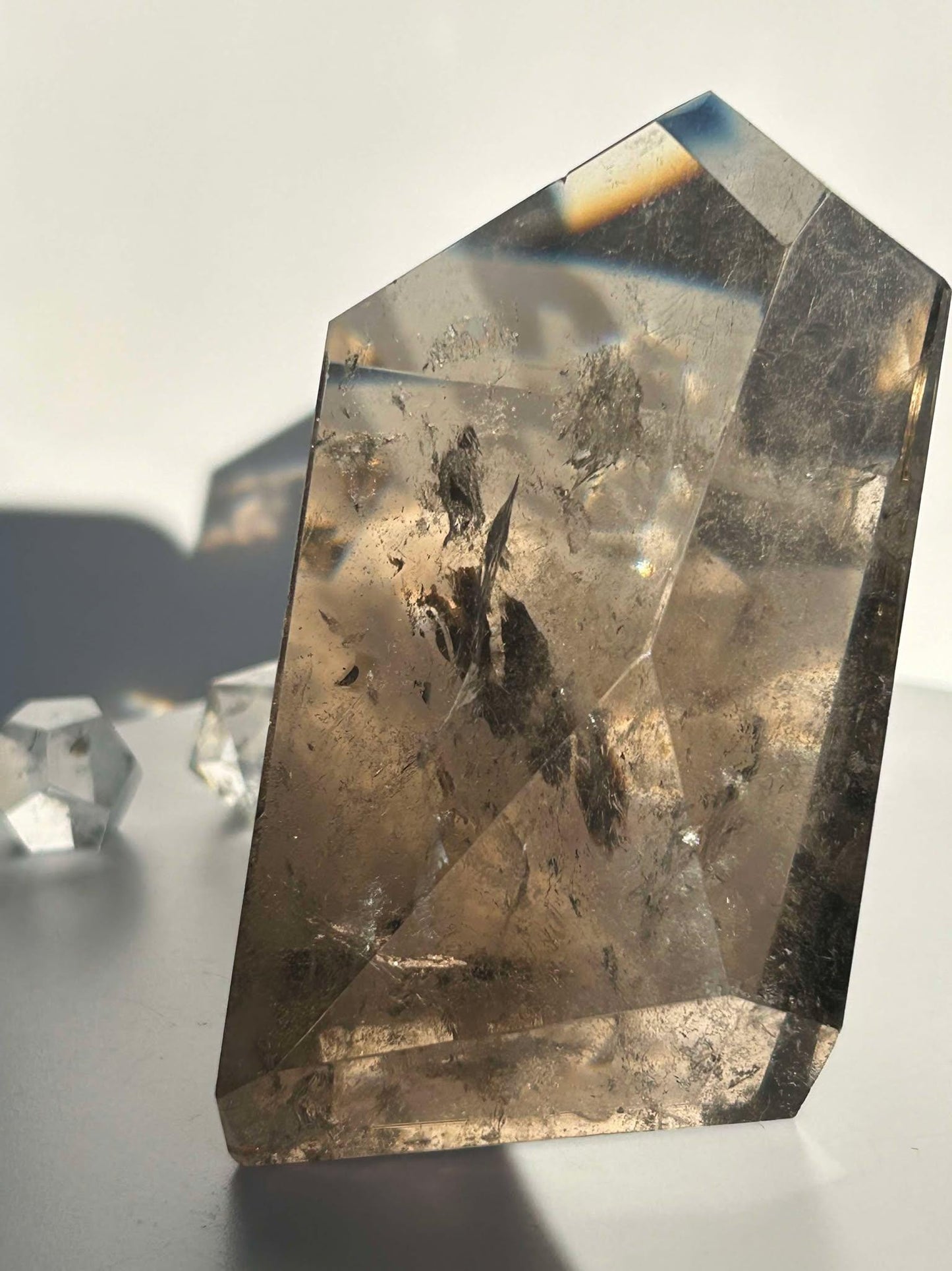 Smokey Quartz Crystal Free Form Root Chakra Gift Home Decor Meditation Feng Shui Home Warming Gift Reiki Crystal Yogi Spiritual Energy Gift