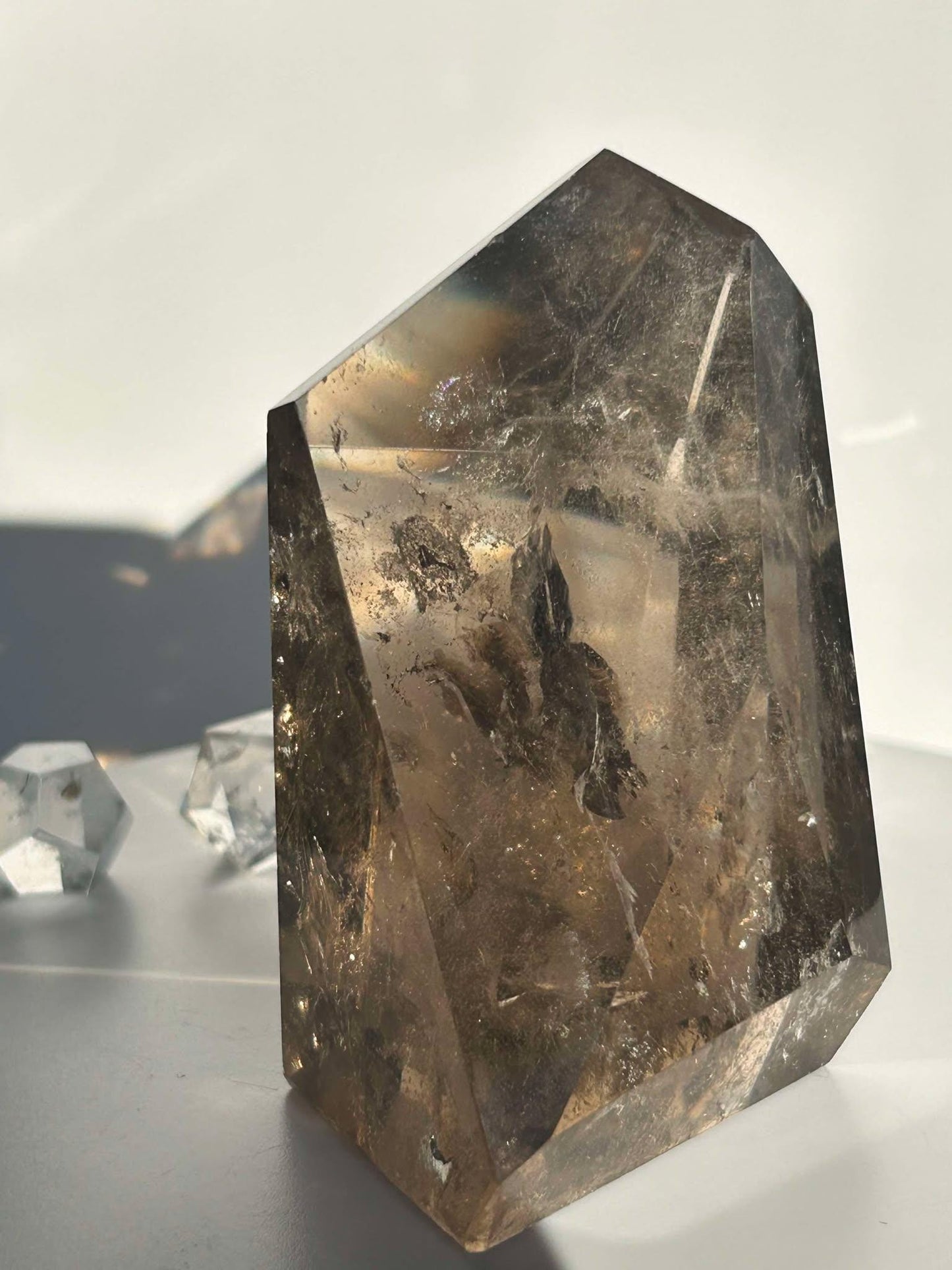Smokey Quartz Crystal Free Form Root Chakra Gift Home Decor Meditation Feng Shui Home Warming Gift Reiki Crystal Yogi Spiritual Energy Gift