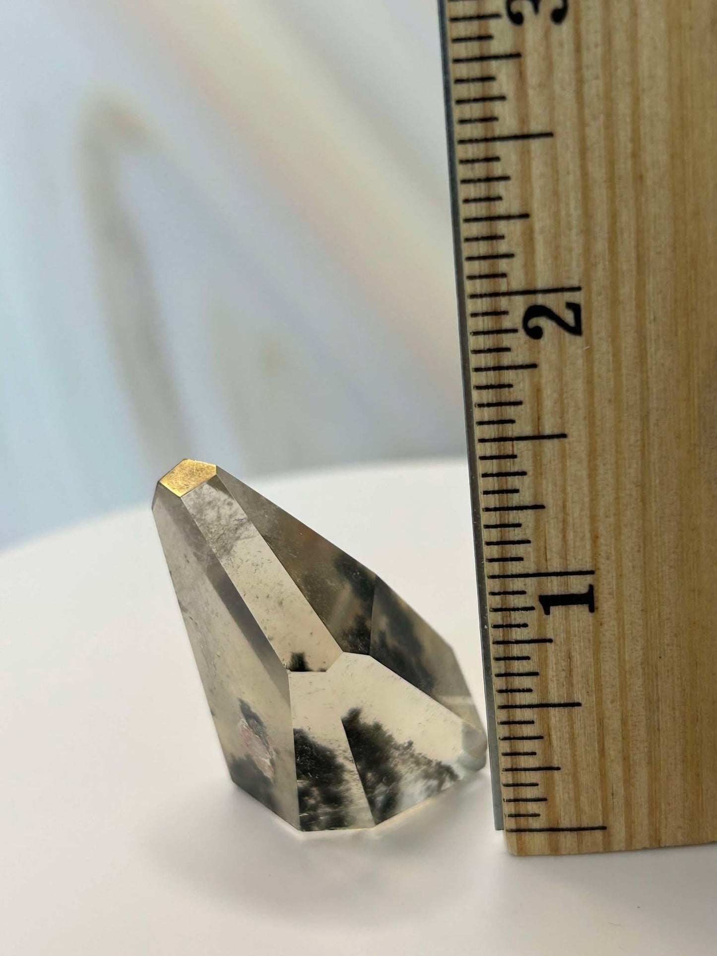 Garden Quartz Lodilite Point Crystal Meditation Crown Root Chakra Altar Decor Stone Nature Inspired Gift Nature Lover Gift Scorpio Gift