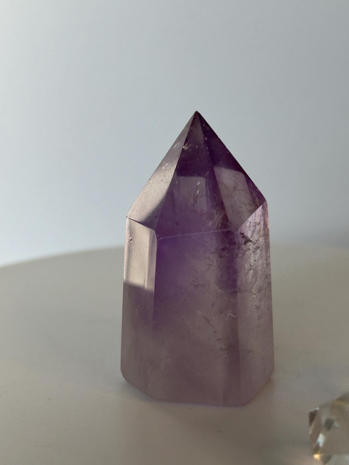 Amethyst Crystal Third Eye Crown Chakra Stone Meditation Gift Home Decor February Aquarius Crystal Feng Shui Peaceful Vibes Energy Crystal