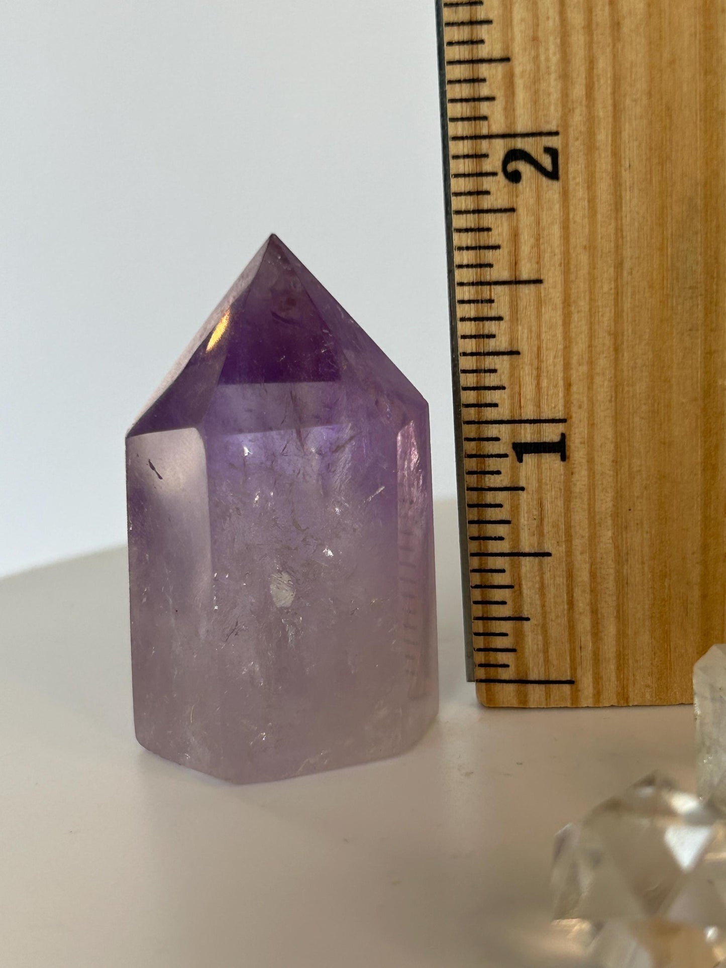 Amethyst Crystal Third Eye Crown Chakra Stone Meditation Gift Home Decor February Aquarius Crystal Feng Shui Peaceful Vibes Energy Crystal