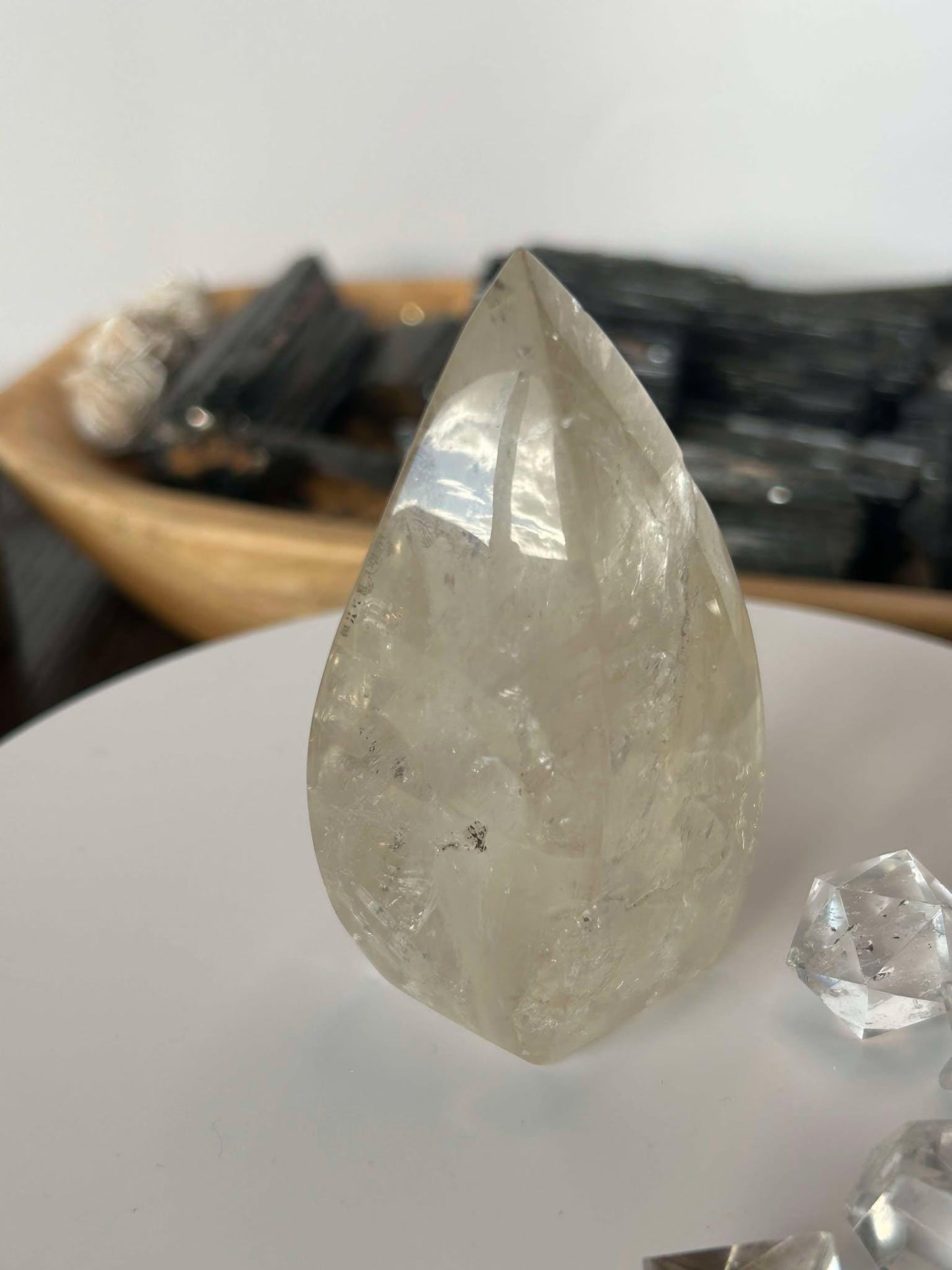 Citrine Crystal Flame Feng Shui Solar Plexus November Scorpio Crystal Natural Untreated New Business Gift Graduation New Beginning New job
