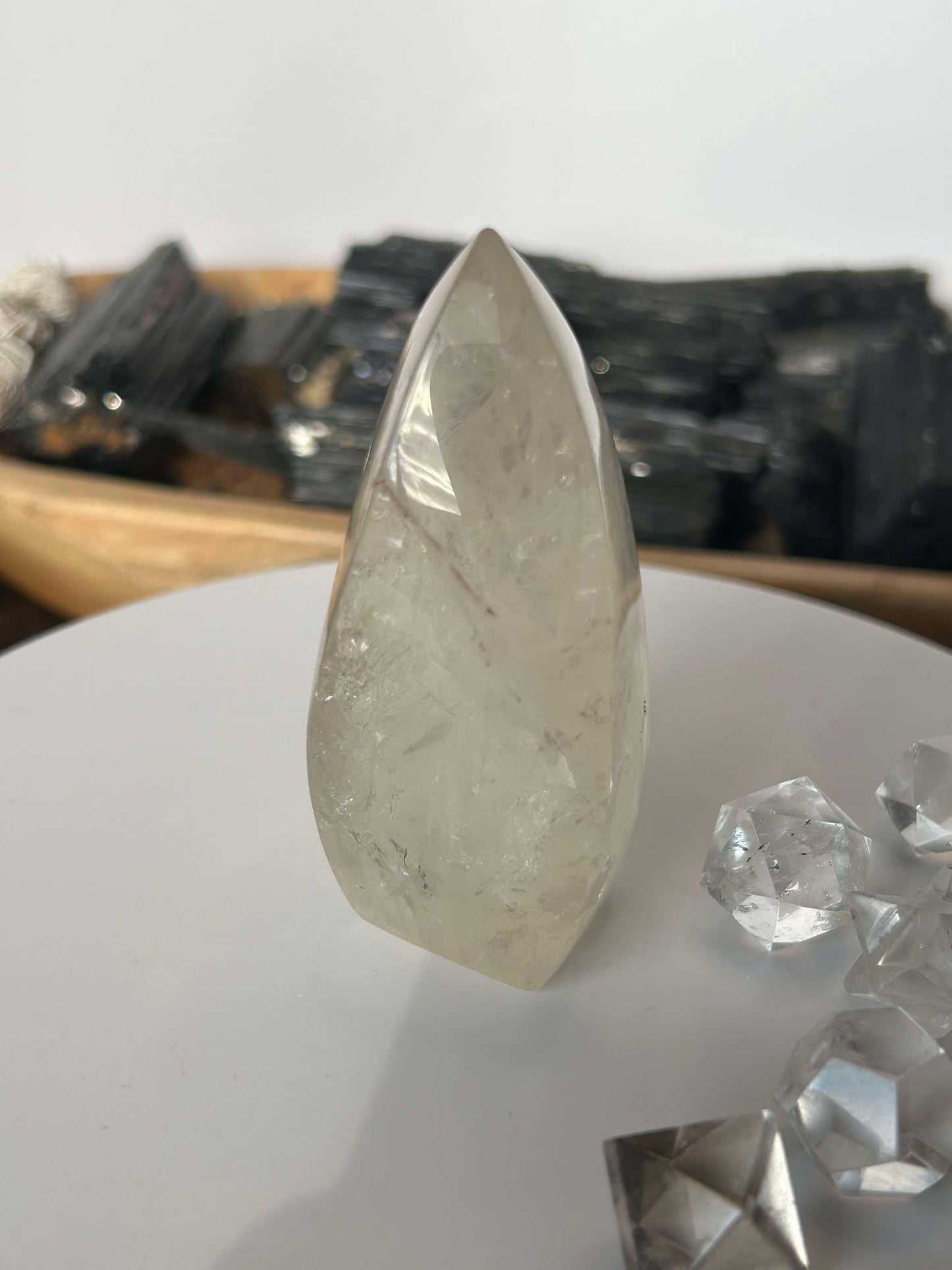 Citrine Crystal Flame Feng Shui Solar Plexus November Scorpio Crystal Natural Untreated New Business Gift Graduation New Beginning New job