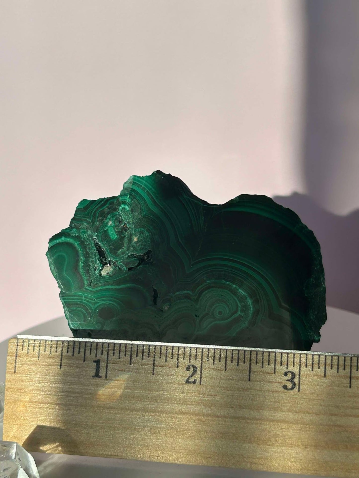 Malachite Slab Crystal Heart Chakra April May Crystal Taurus Mother Earth Day Best Friend New School Gift New Business Gift Home Decor