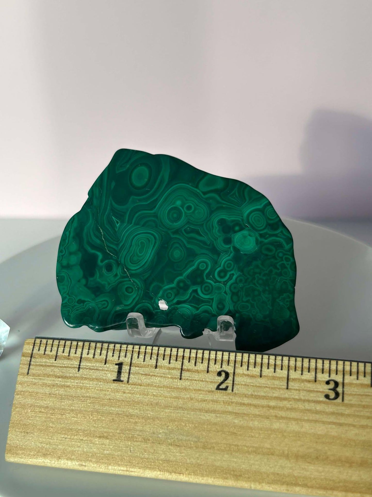 Malachite Slide Crystal Heart Chakra April May Crystal Taurus Mother Earth Day Best Friend New School Gift New Business Gift Home Decor