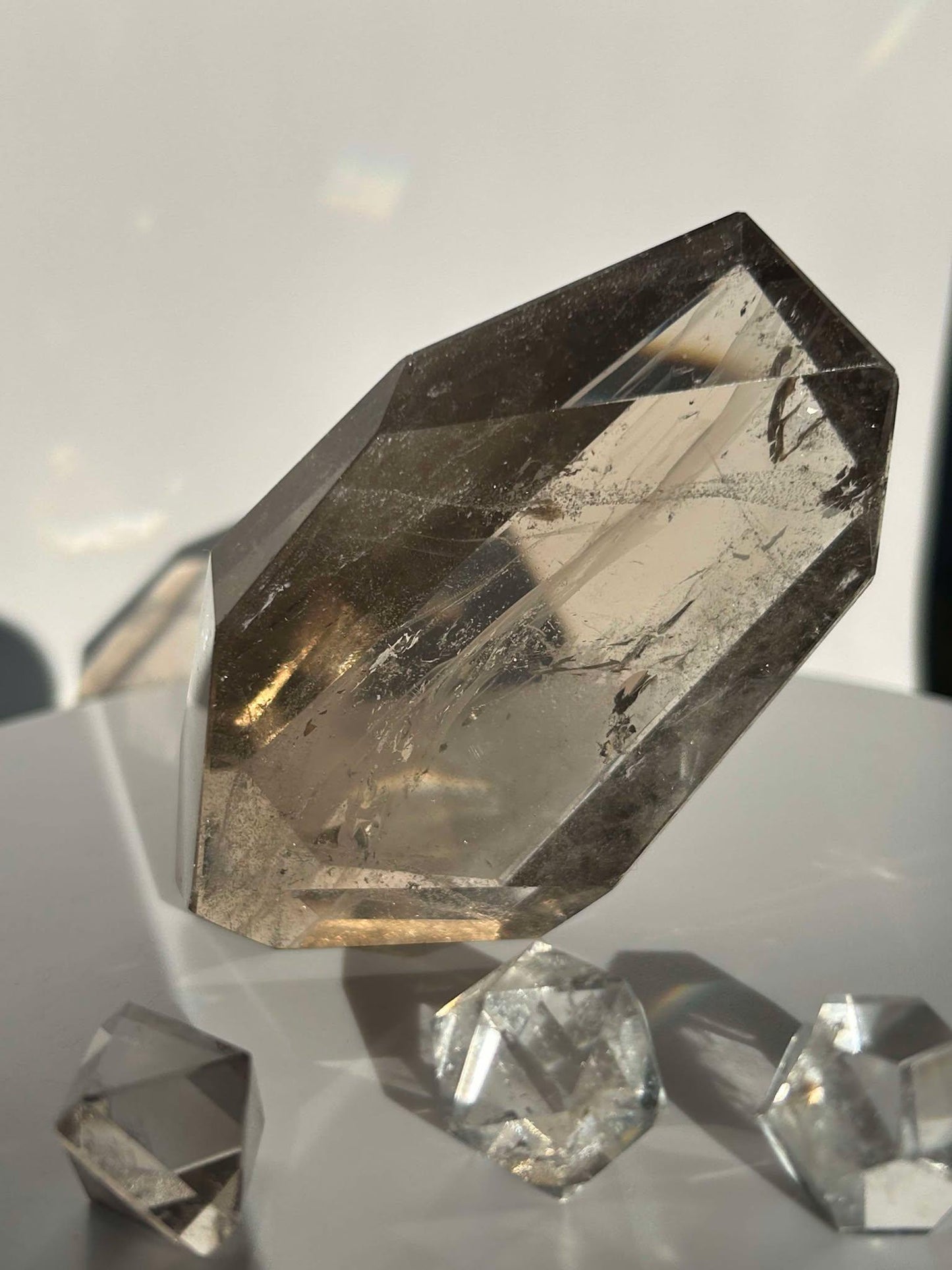 Smokey Quartz Crystal Free Form Root Chakra Gift Home Decor Meditation Feng Shui Home Warming Gift Reiki Crystal Yogi Spiritual Energy Gift