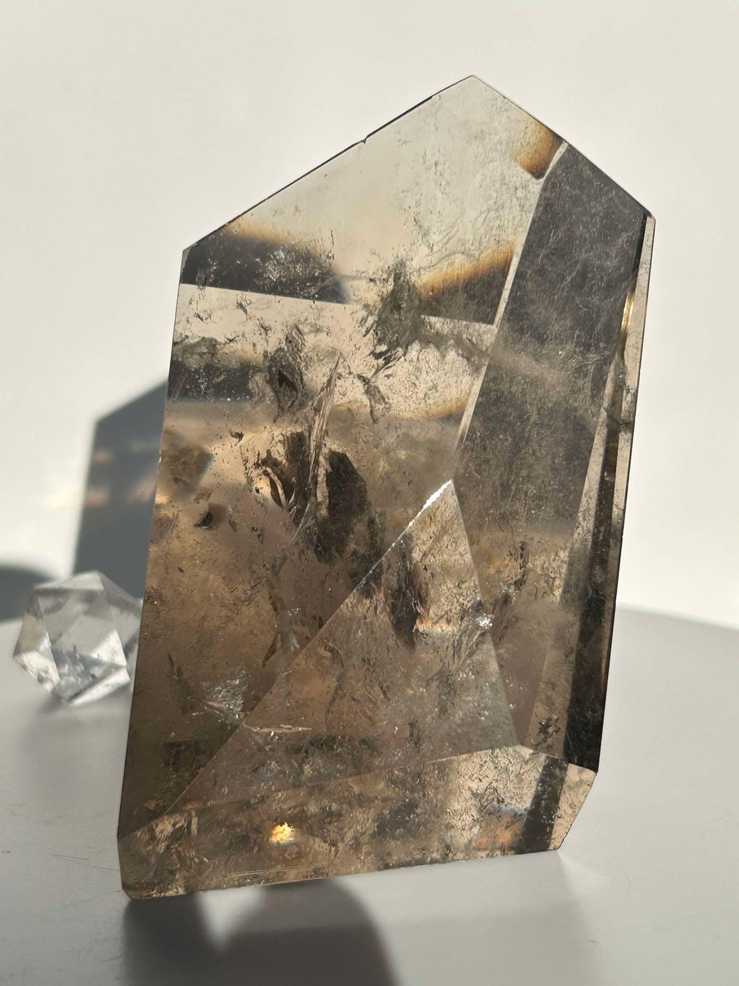 Smokey Quartz Crystal Free Form Root Chakra Gift Home Decor Meditation Feng Shui Home Warming Gift Reiki Crystal Yogi Spiritual Energy Gift