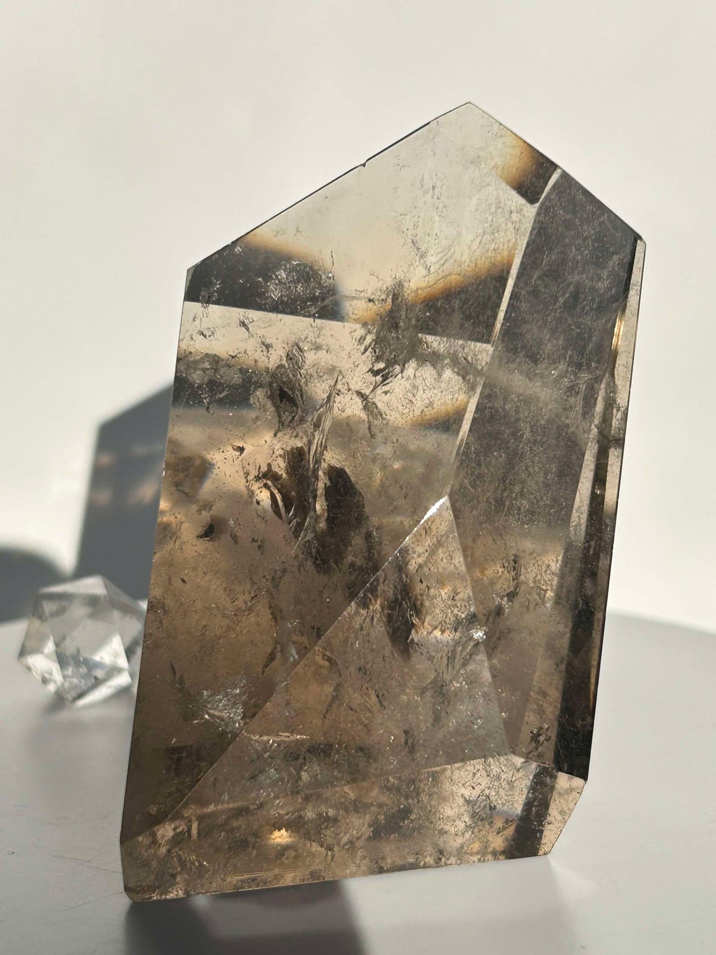 Smokey Quartz Crystal Free Form Root Chakra Gift Home Decor Meditation Feng Shui Home Warming Gift Reiki Crystal Yogi Spiritual Energy Gift