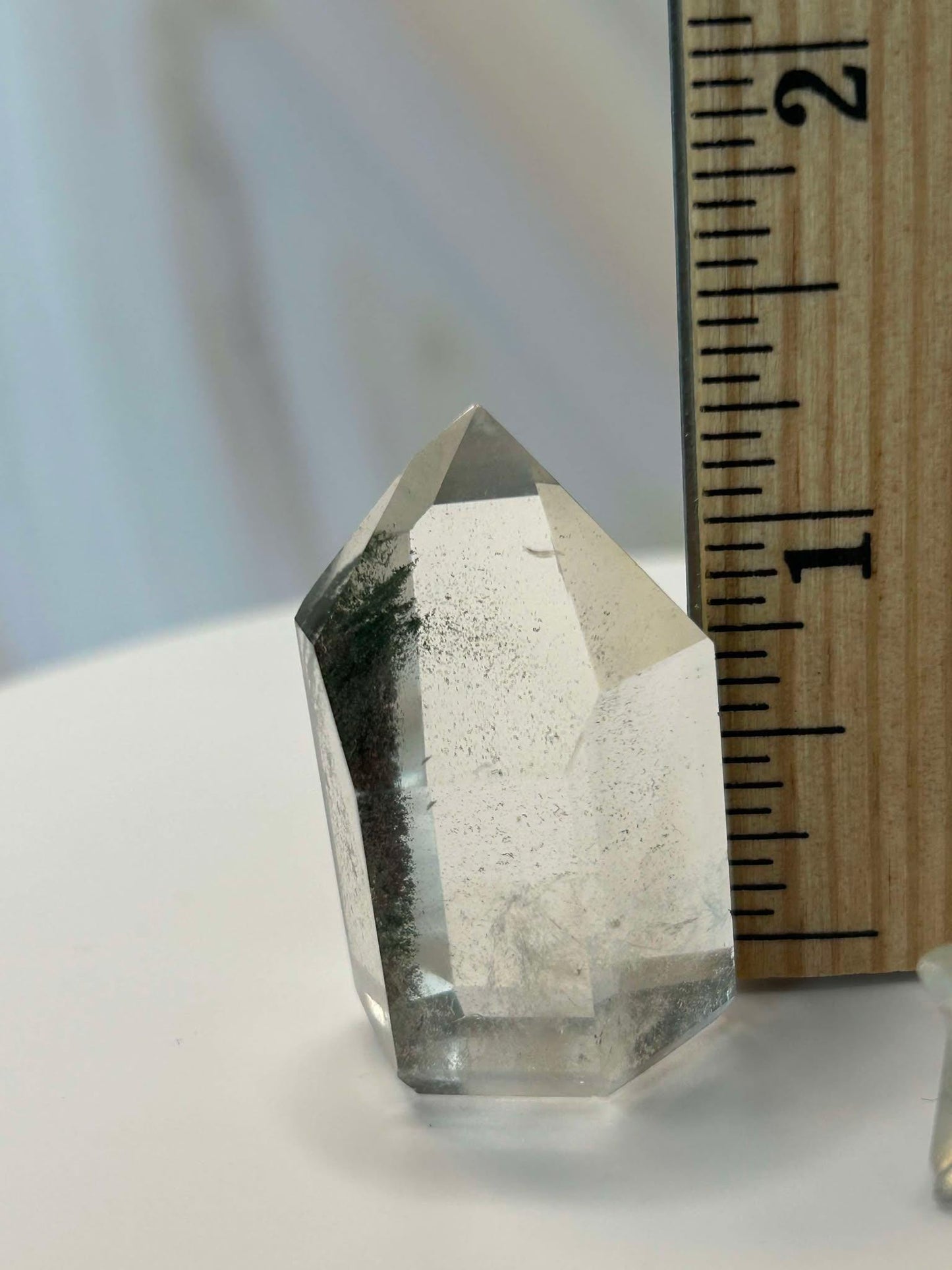 Garden Quartz Lodilite Point Crystal Meditation Crown Root Chakra Altar Decor Stone Nature Inspired Gift Nature Lover Gift Scorpio Gift