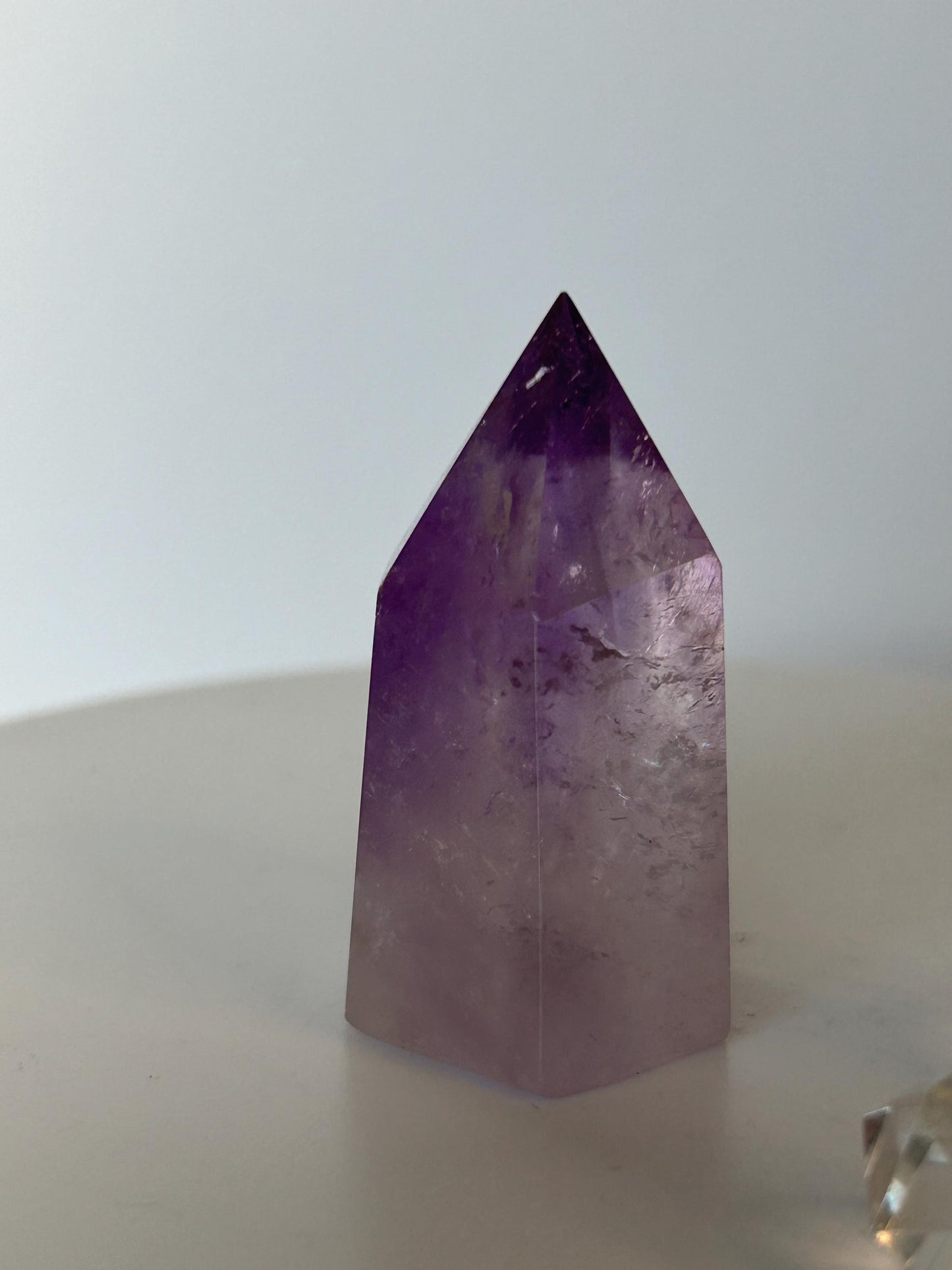 Amethyst Crystal Third Eye Crown Chakra Stone Meditation Gift Home Decor February Aquarius Crystal Feng Shui Peaceful Vibes Energy Crystal