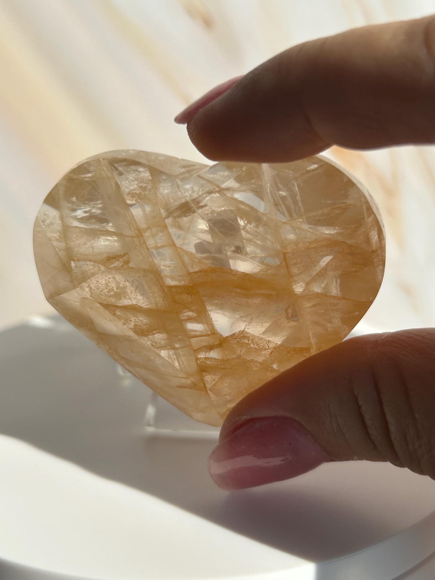 Golden Healer Quartz Heart Solar Plexus Chakra Meditation Crystal Gift Home Decor Reiki Positive Vibes Stone Love Nature Lover Crystals Gift
