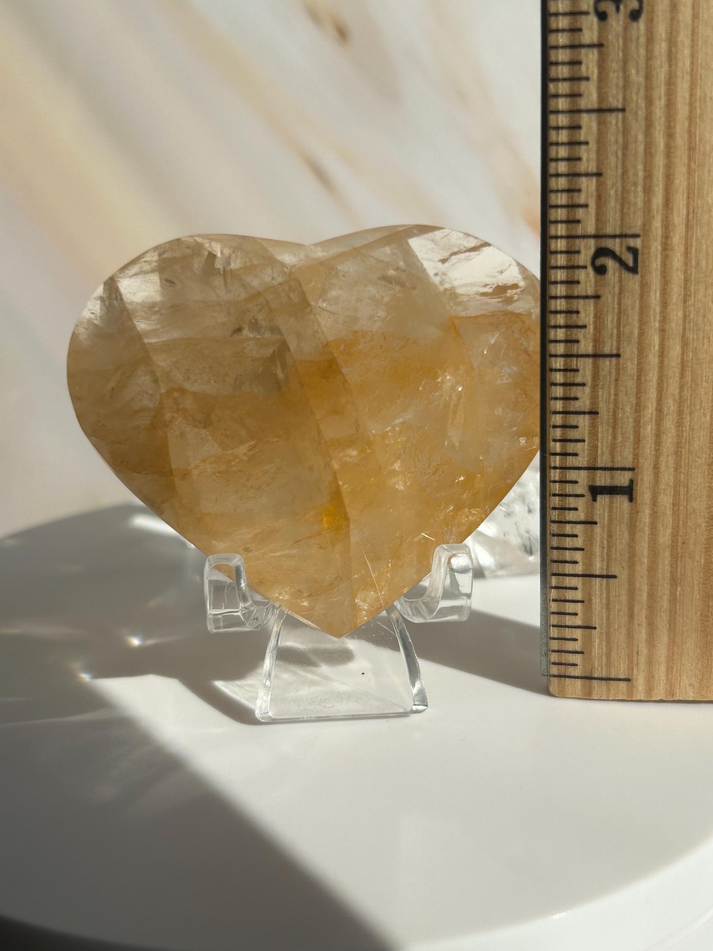Golden Healer Quartz Heart Solar Plexus Chakra Meditation Crystal Gift Home Decor Reiki Positive Vibes Stone Love Nature Lover Crystals Gift