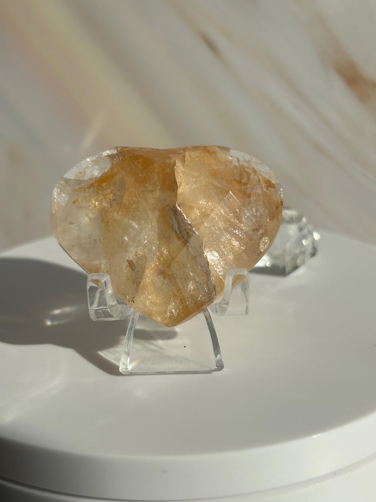 Golden Healer Quartz Heart Solar Plexus Chakra Meditation Crystal Gift Home Decor Reiki Positive Vibes Stone Love Nature love Crystals Gift