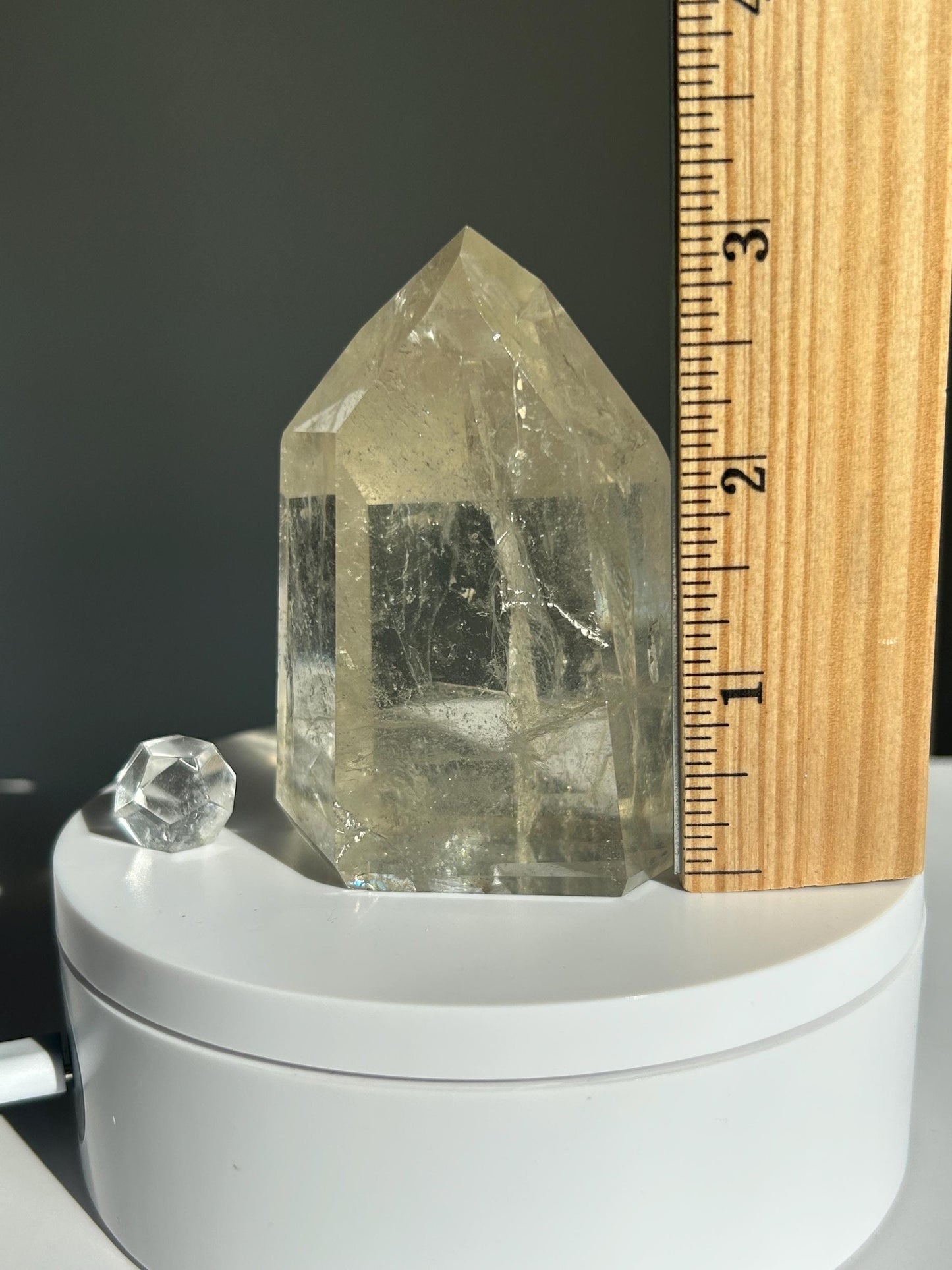 Citrine Crystal Point Feng Shui Solar Plexus November Scorpio Crystal Natural Untreated New Business Gift Graduation New Beginning New job